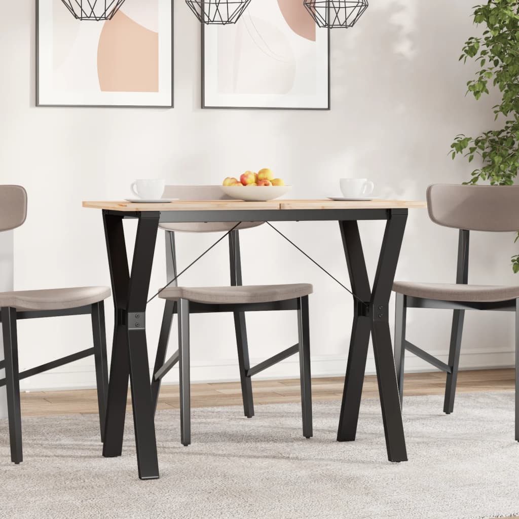 Esstisch Esstisch-Gestell in Y-Form 80x40x73 cm Gusseisen