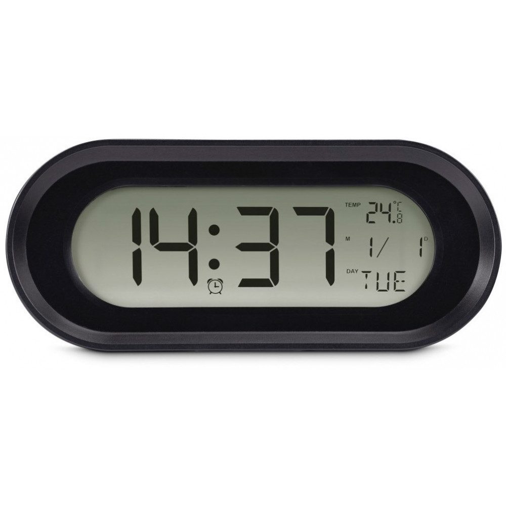Hama Wecker Hama Samos Wecker schwarz - Digitaler Wecker.