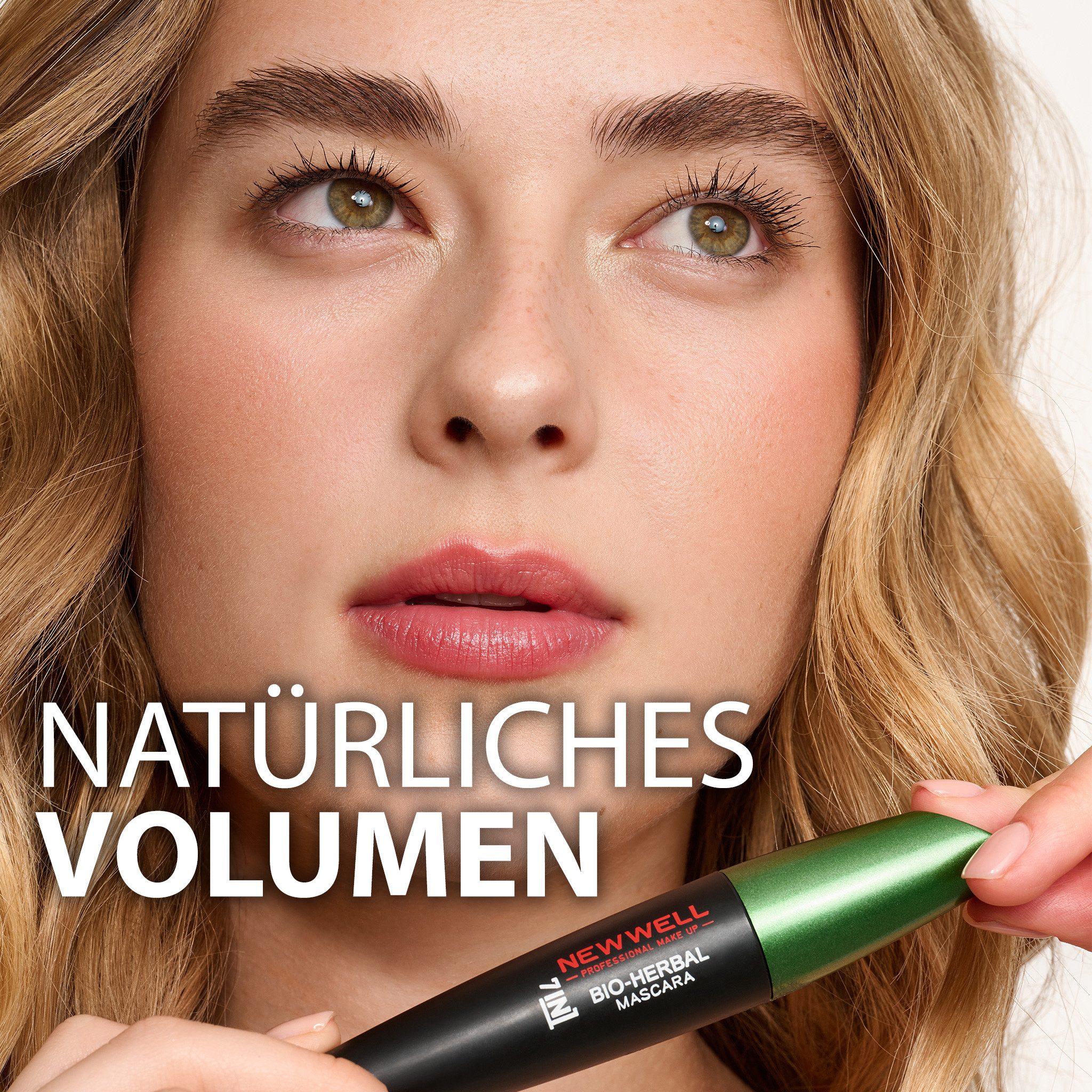 Newwell Mascara Bio Herbal Mascara 7 in 1, 1-tlg., Auch für Sport geeignet.