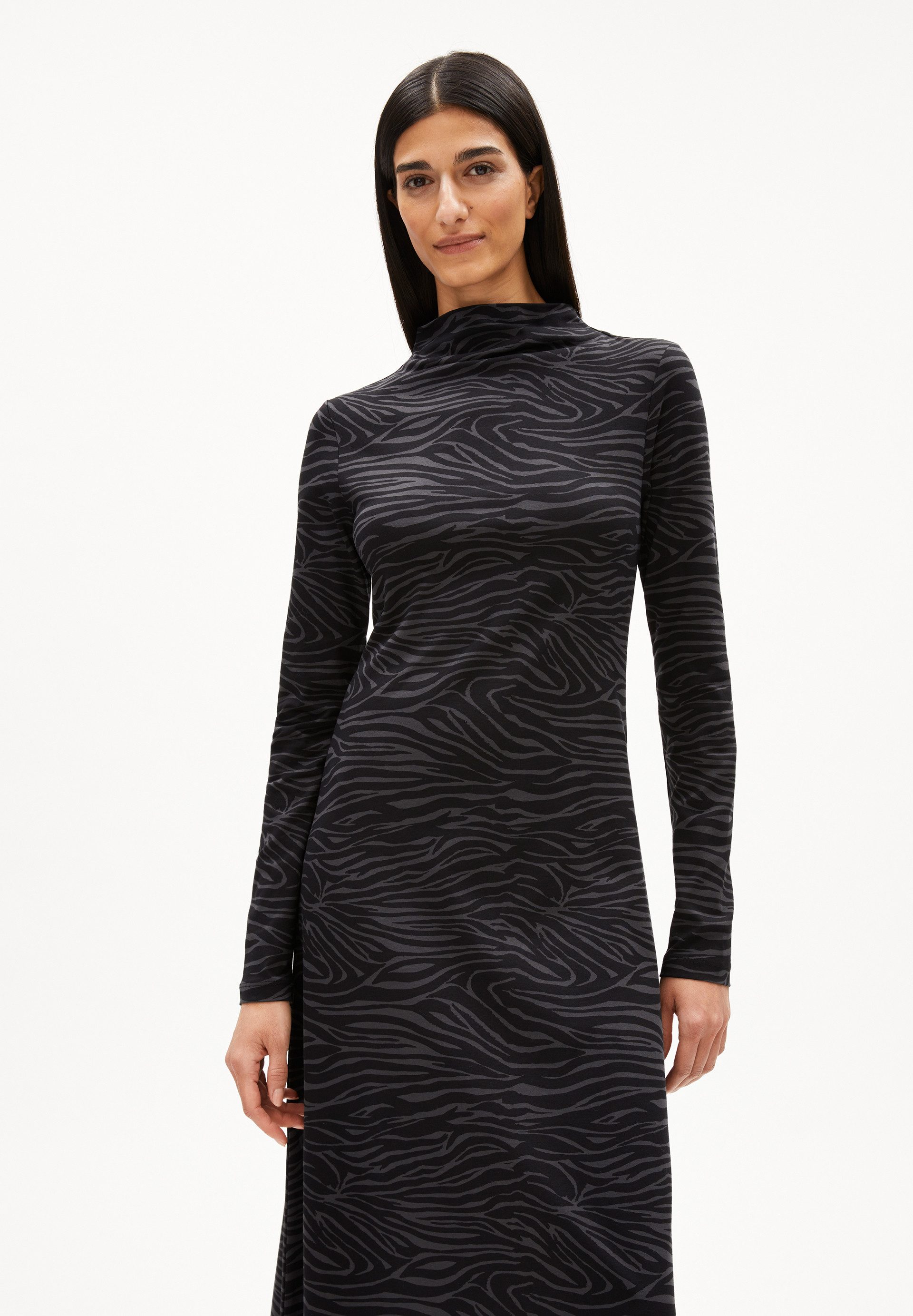 Armedangels Jerseykleid DAILIMAA ZEBRARAA Jerseykleid aus günstig online kaufen