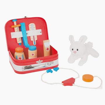 Small Foot Spielzeug-Arztkoffer Tierarzt-Koffer, (9-tlg), Der praktische Arztkoffer
