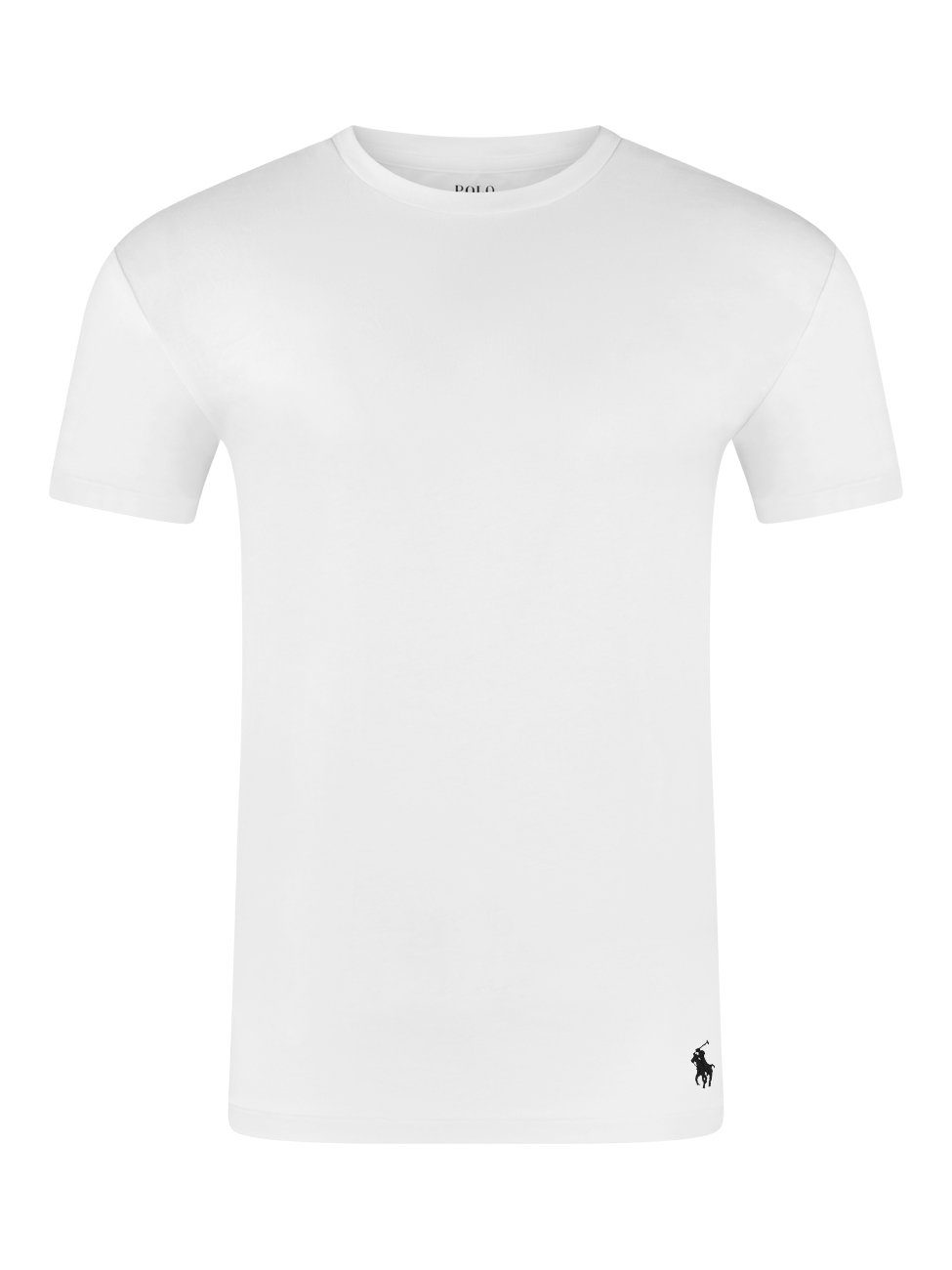 (3-tlg) CLASSIC Polo Ralph T-Shirt WHITE/WHITE/WHITE CREW 3er Pack Baumwolle Lauren NECK 003 3PK aus