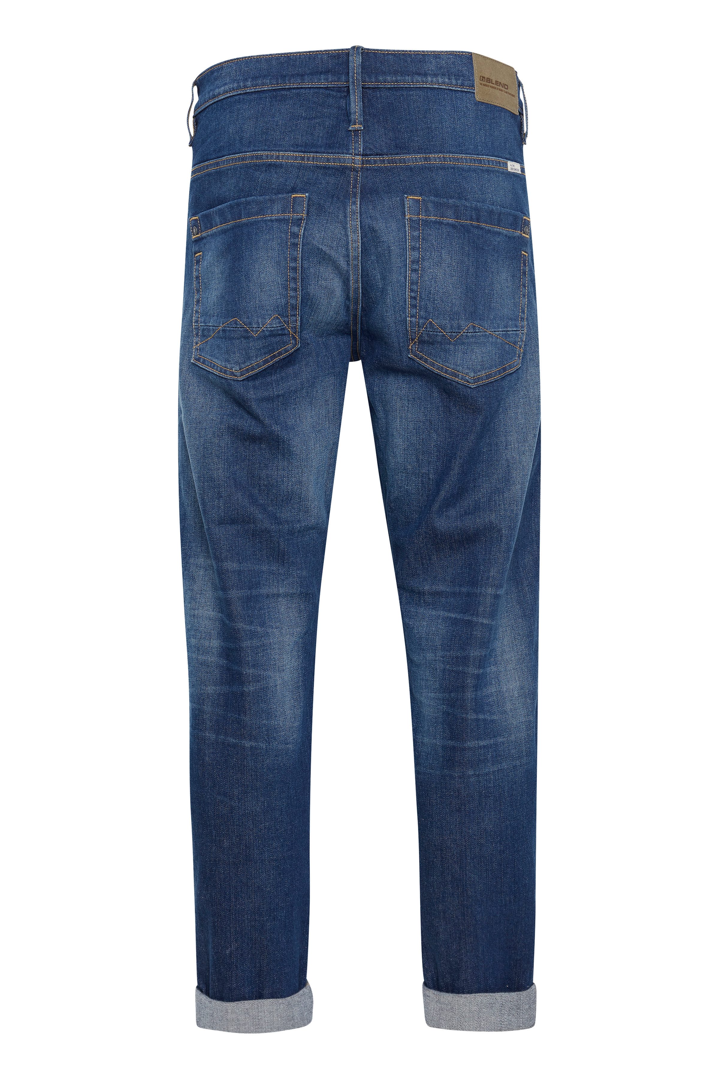Blend Relax-fit-Jeans Thunder Relaxed fit - NOOS aus Baumwollmischung, mit Abriebeffekten