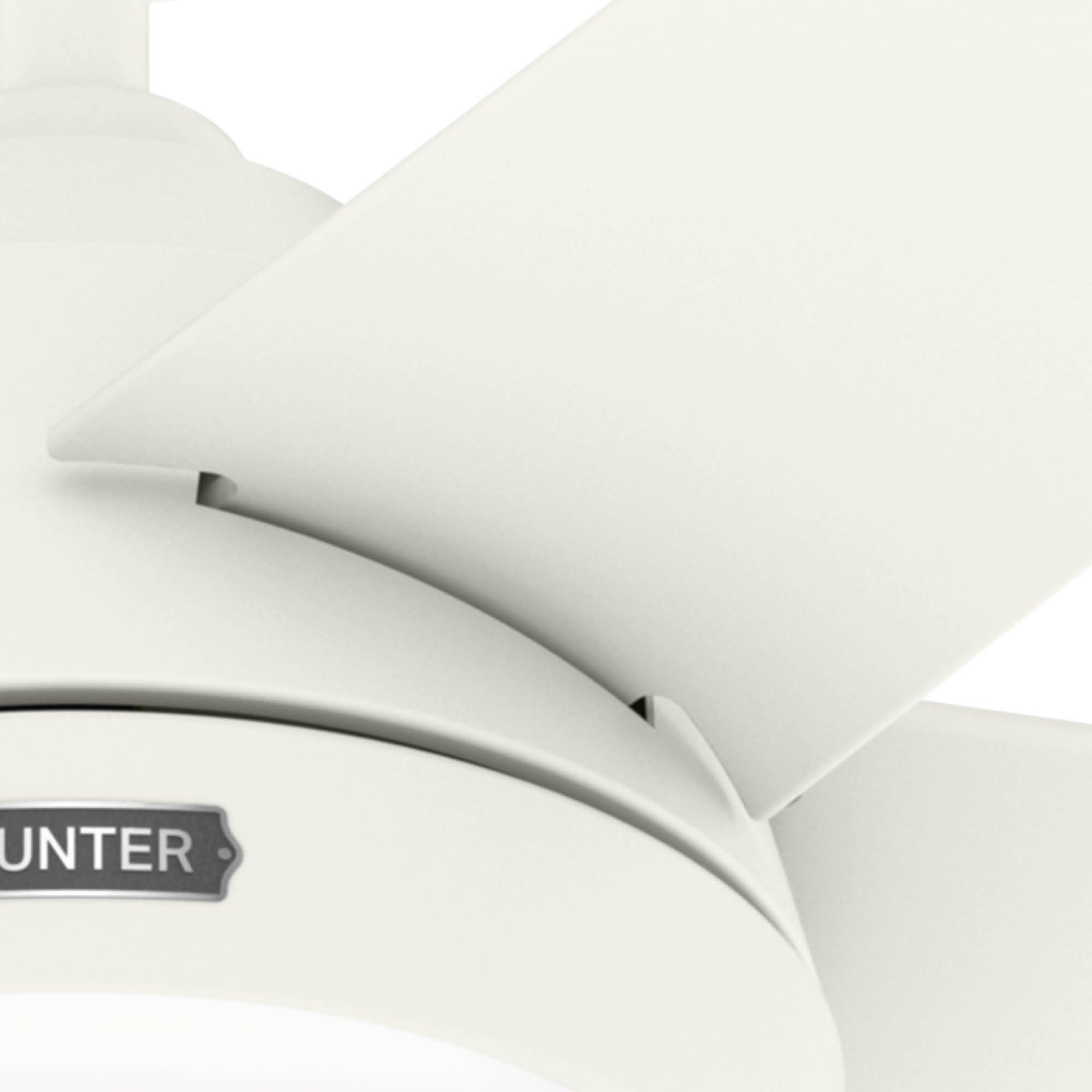 Hunter Deckenventilator Outdoor Deckenventilator Marina Weiß mit LED, dimmbar