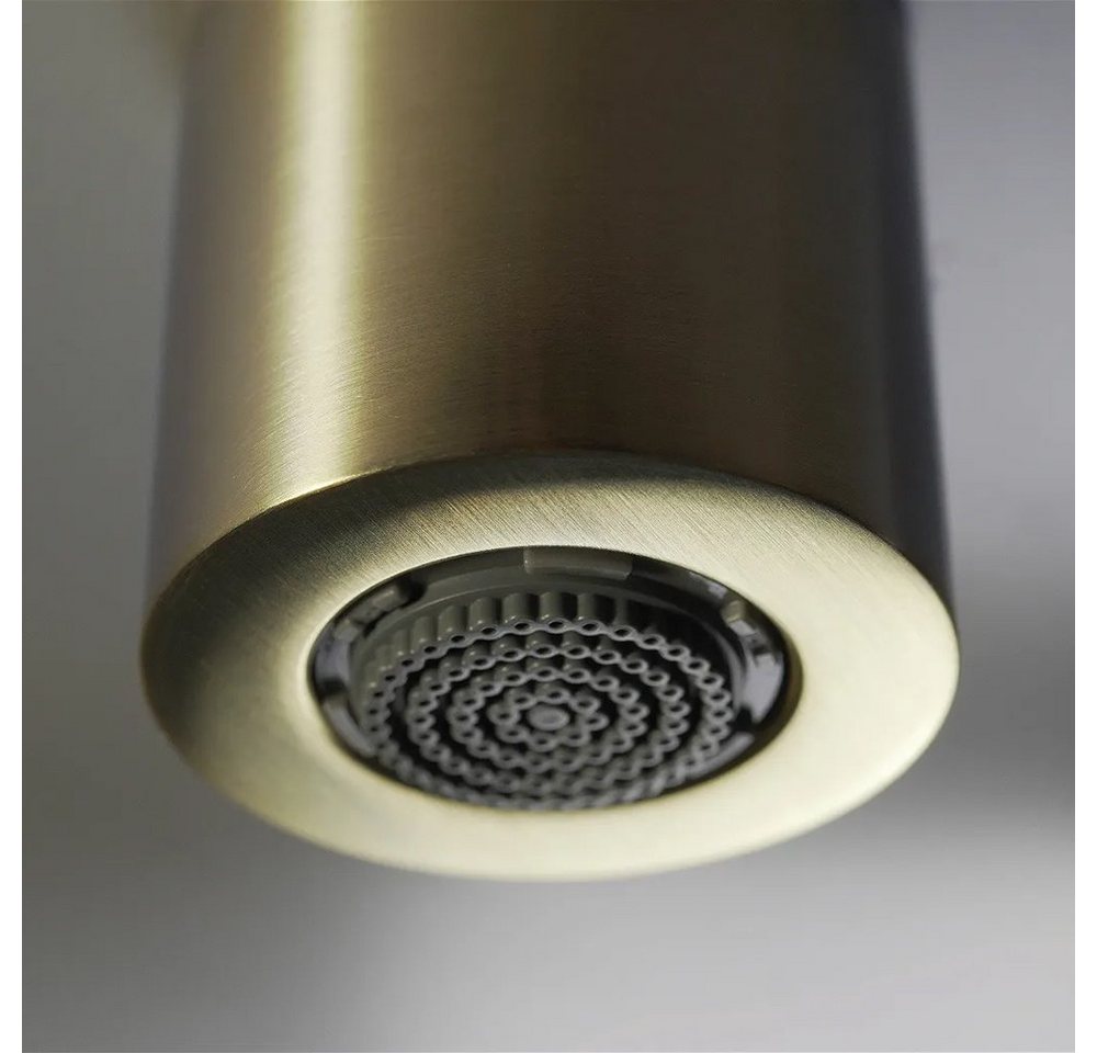 Thumbnail - Lomadox Duscharmatur SILIA-30 Unterputz-Duscharmatur, 4-teilig, Gold gebürstet