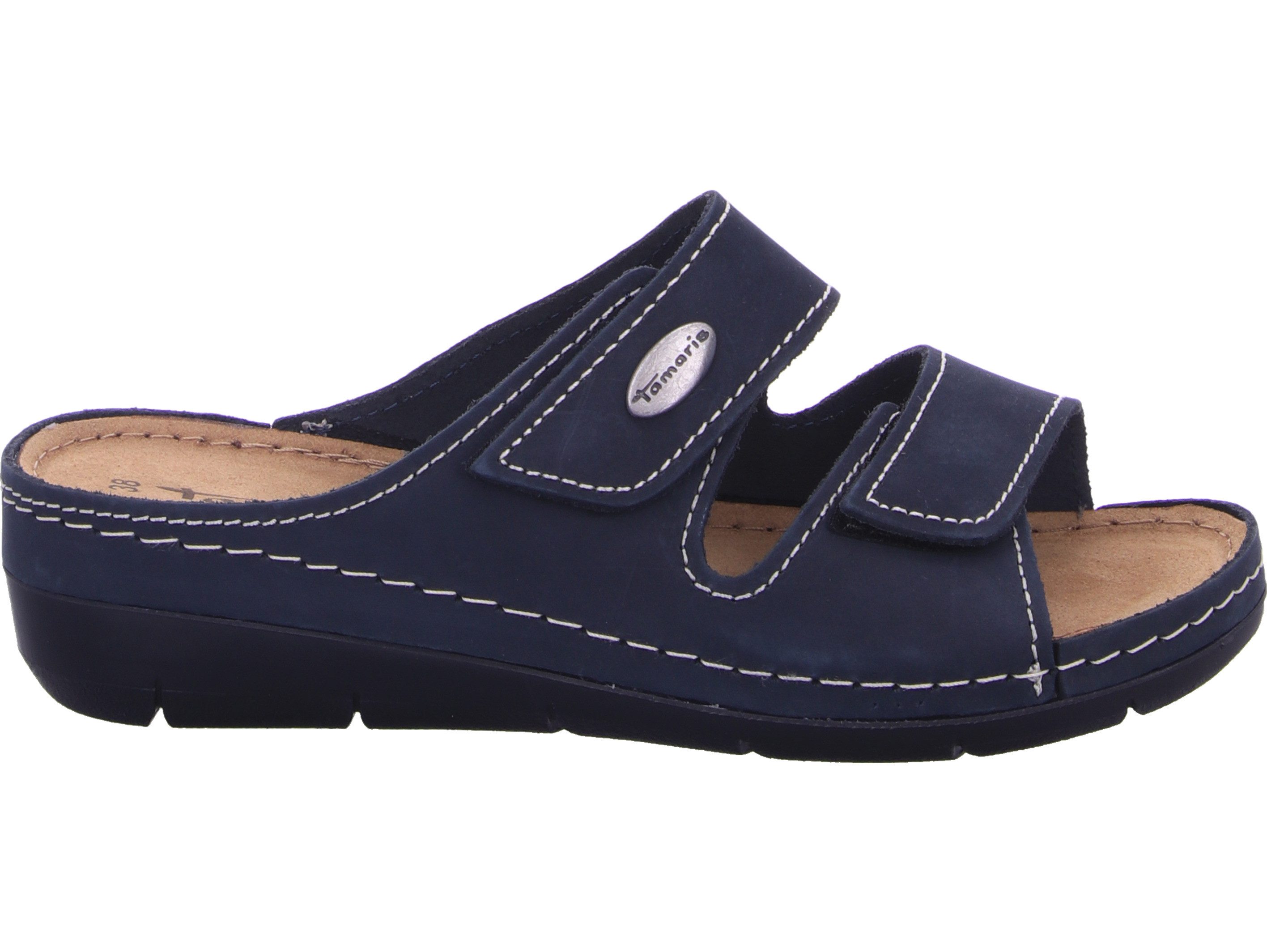 Tamaris Lea Keilpantolette echtes Leder günstig online kaufen