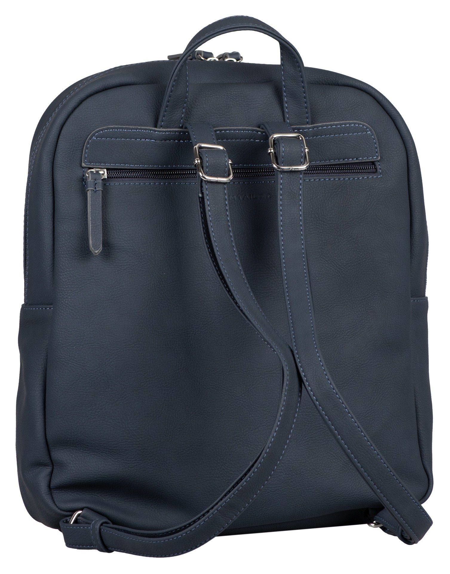 TOM TAILOR ROSABEL mit vorne dunkelblau M, TH-Logo Backpack Cityrucksack