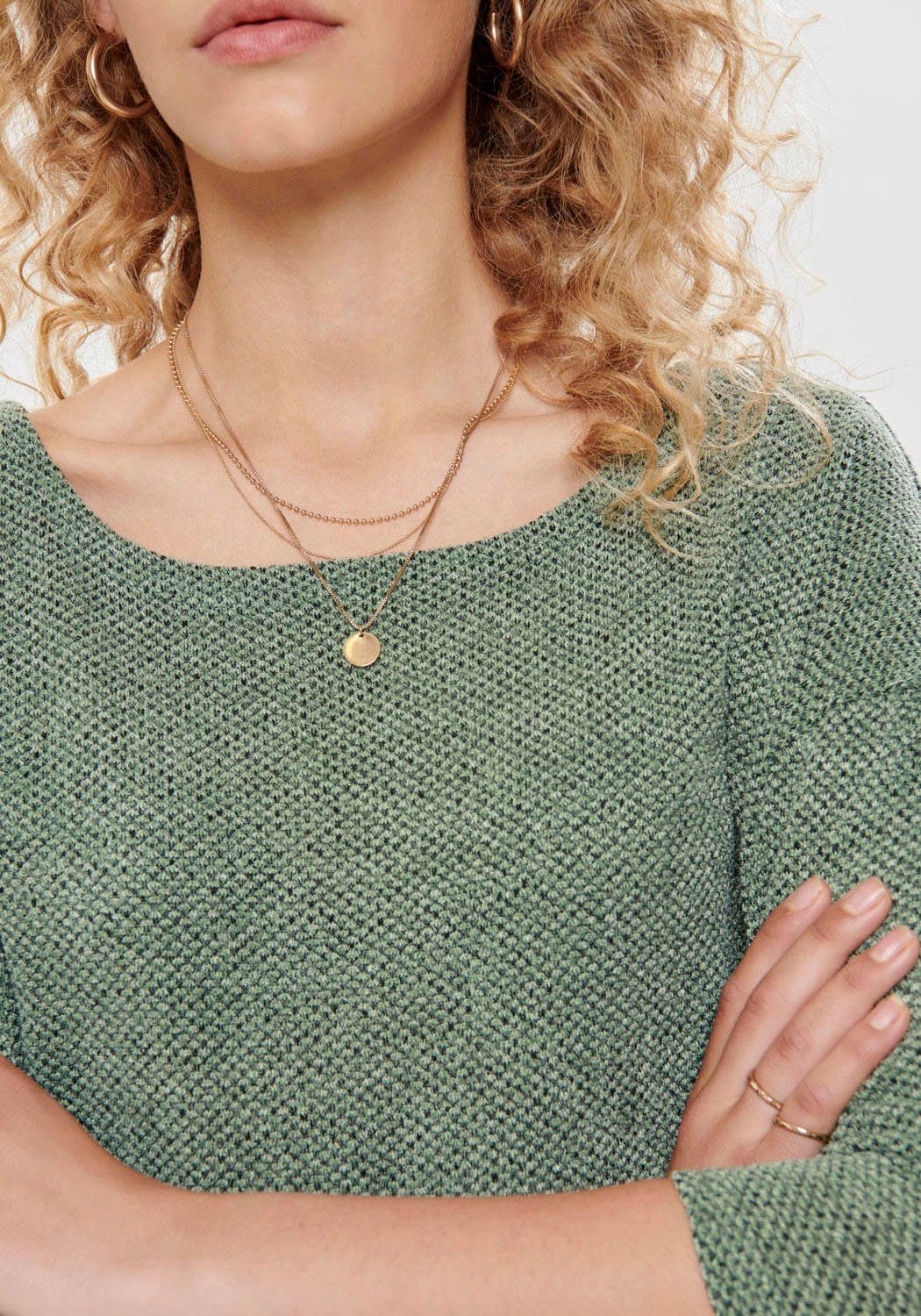 ONLY 3/4-Arm-Shirt ONLALBA 3/4 TOP JRS NOOS