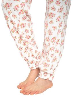 Consult-Tex Pyjama Damen Pyjama Schlafanzug DW901 (Spar-Set) mit Ziernähten und Paspelierungen