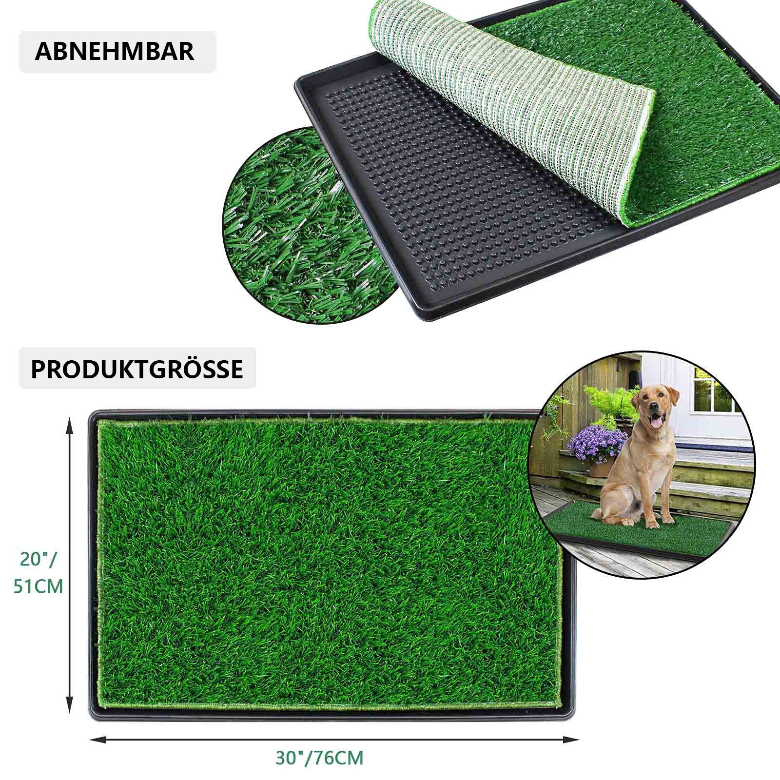 Ledander Hundetoilette Hundeklo 76*51cm Hundetoilette kleine große Hunde, W günstig online kaufen