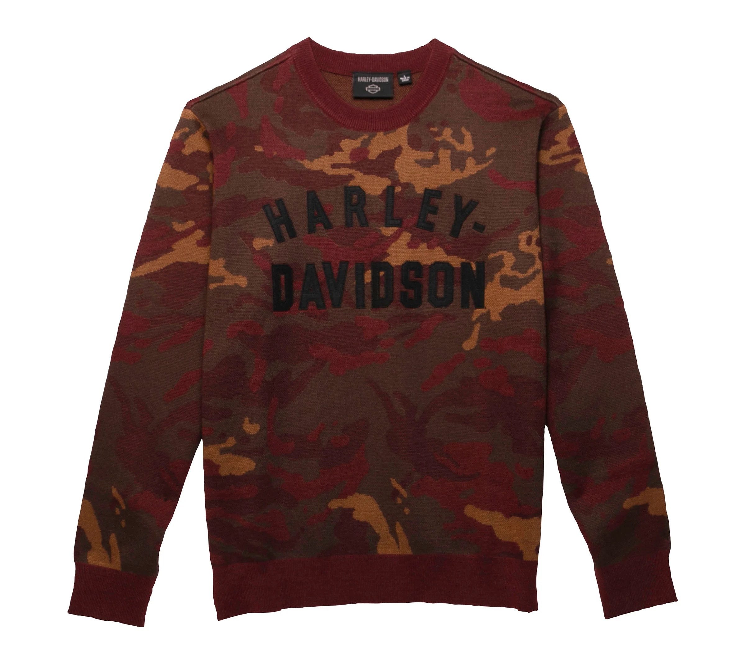 HARLEY-DAVIDSON Sweater Herren Staple Camo Sweater günstig online kaufen