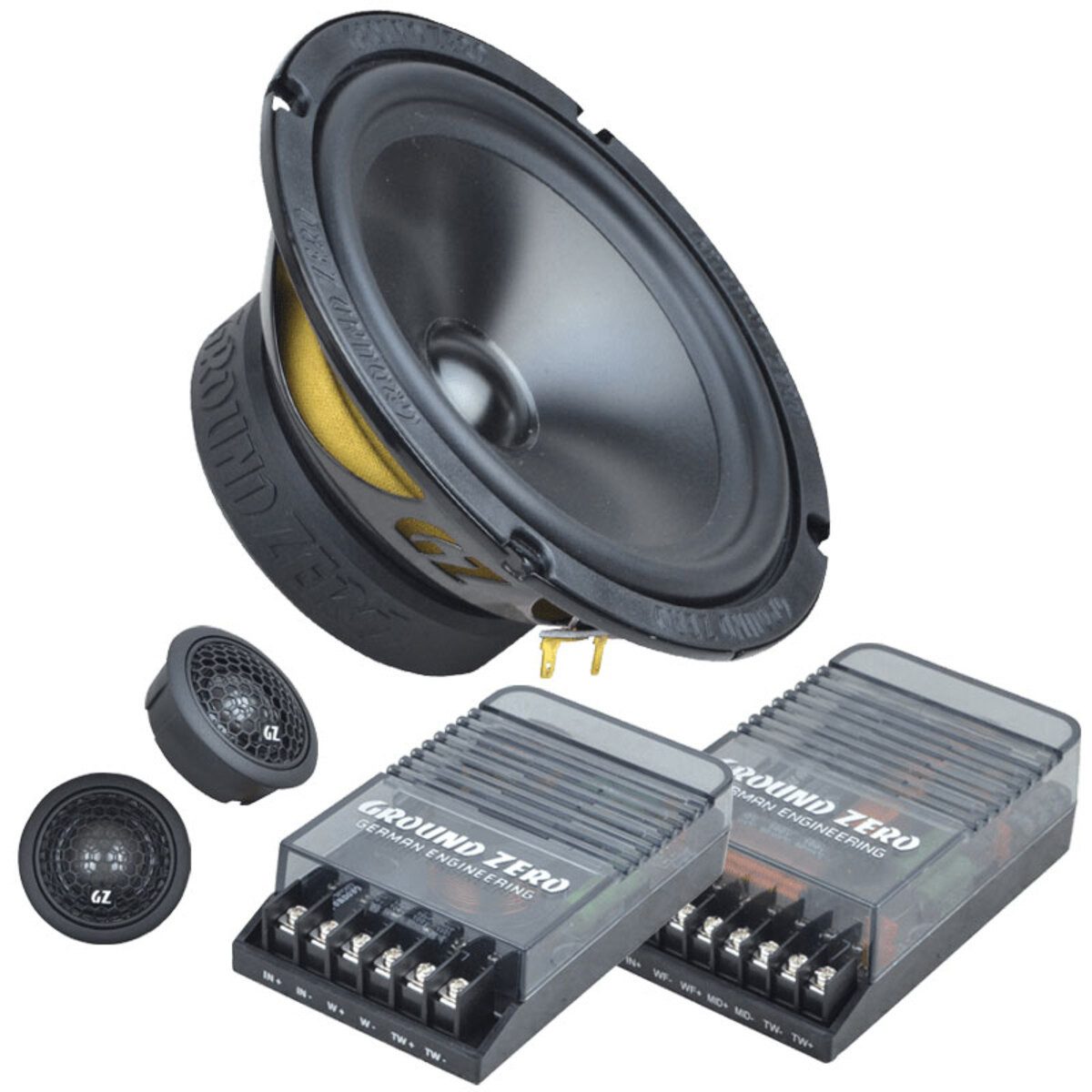 Ground Zero GZRC 165.2SQ 16,5cm Lautsprecher System Auto-Lautsprecher (120 W, 16 cm)