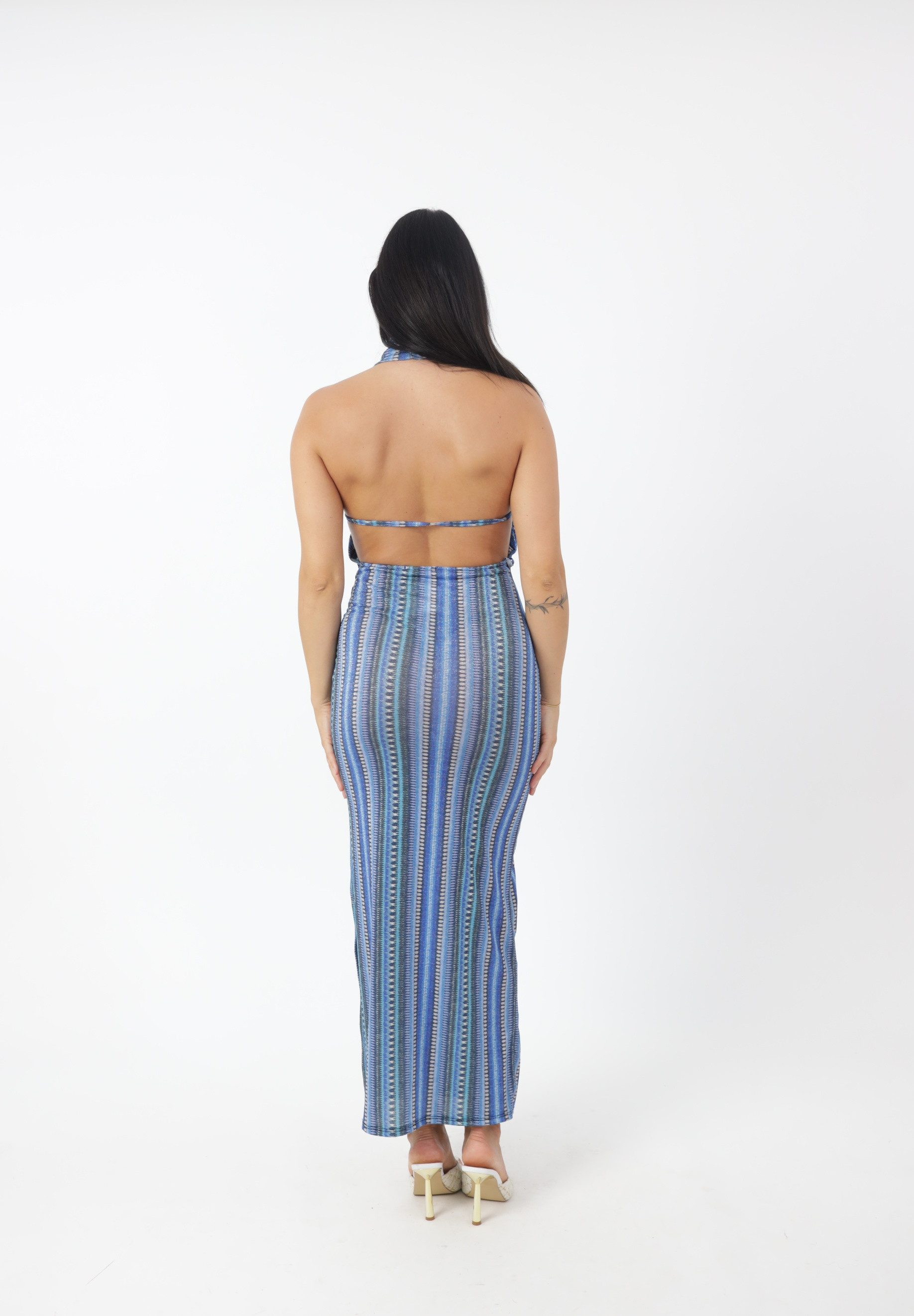 Elara Sommerkleid Kleid mit Muster