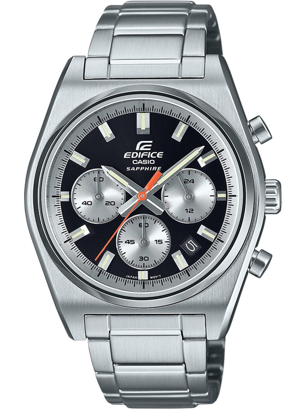 CASIO Quarzuhr Casio EFB-730D-1AVUEF Herrenuhr Edifice Chrono 40mm 10ATM Casio EFB-730D-1AVUEF Herrenuhr Edifice Chrono 40mm 10ATM
