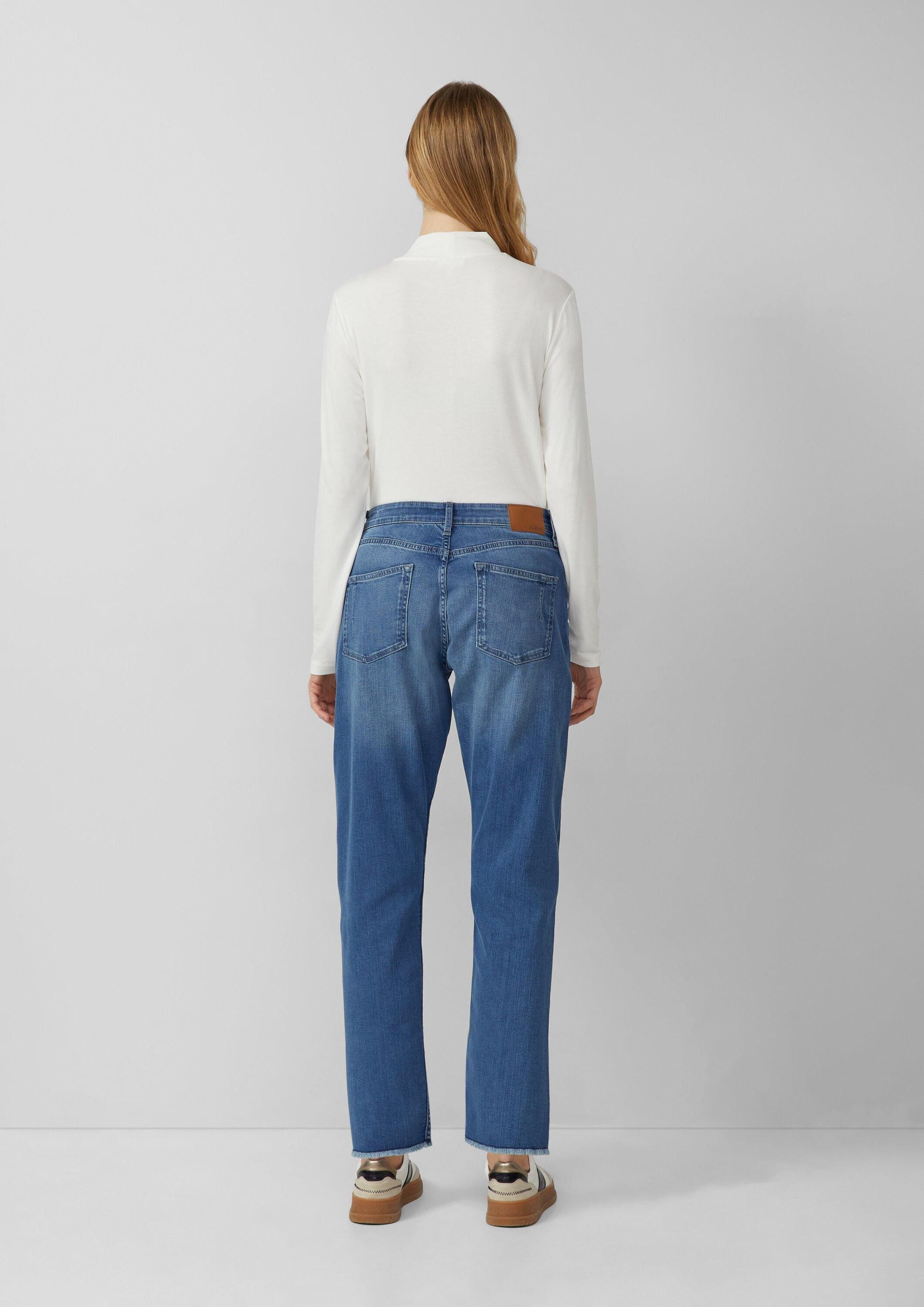 s.Oliver Langarmshirt T-Shirt Slim Fit Jerseyshirt günstig online kaufen