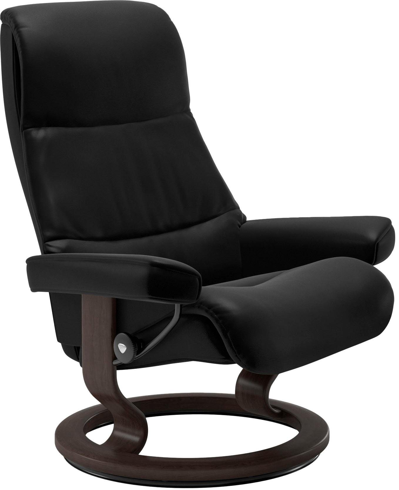 Stressless® Relaxsessel View, mit Classic Wenge Größe Base, M,Gestell