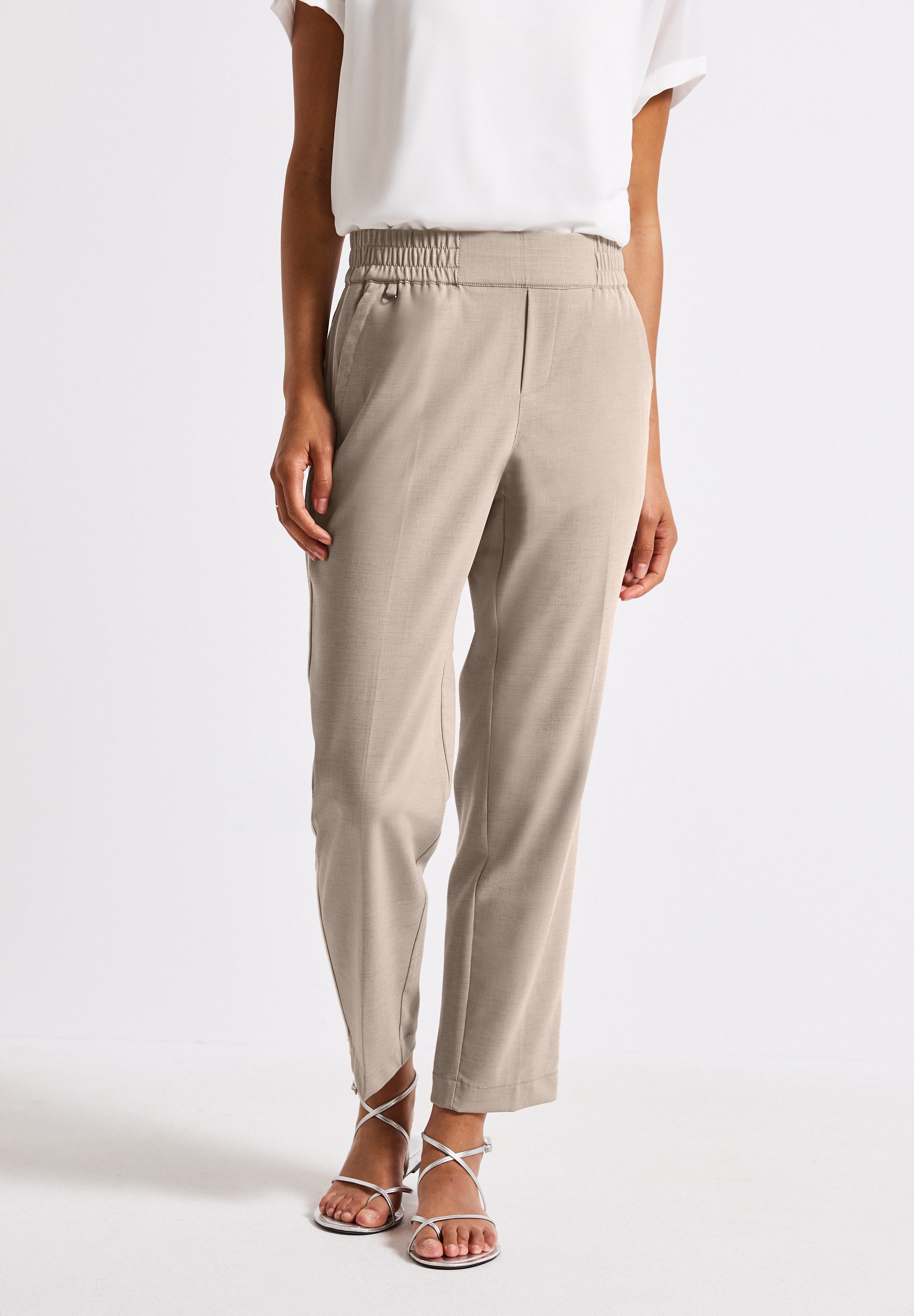 STREET ONE Jogger Pants Middle Waist