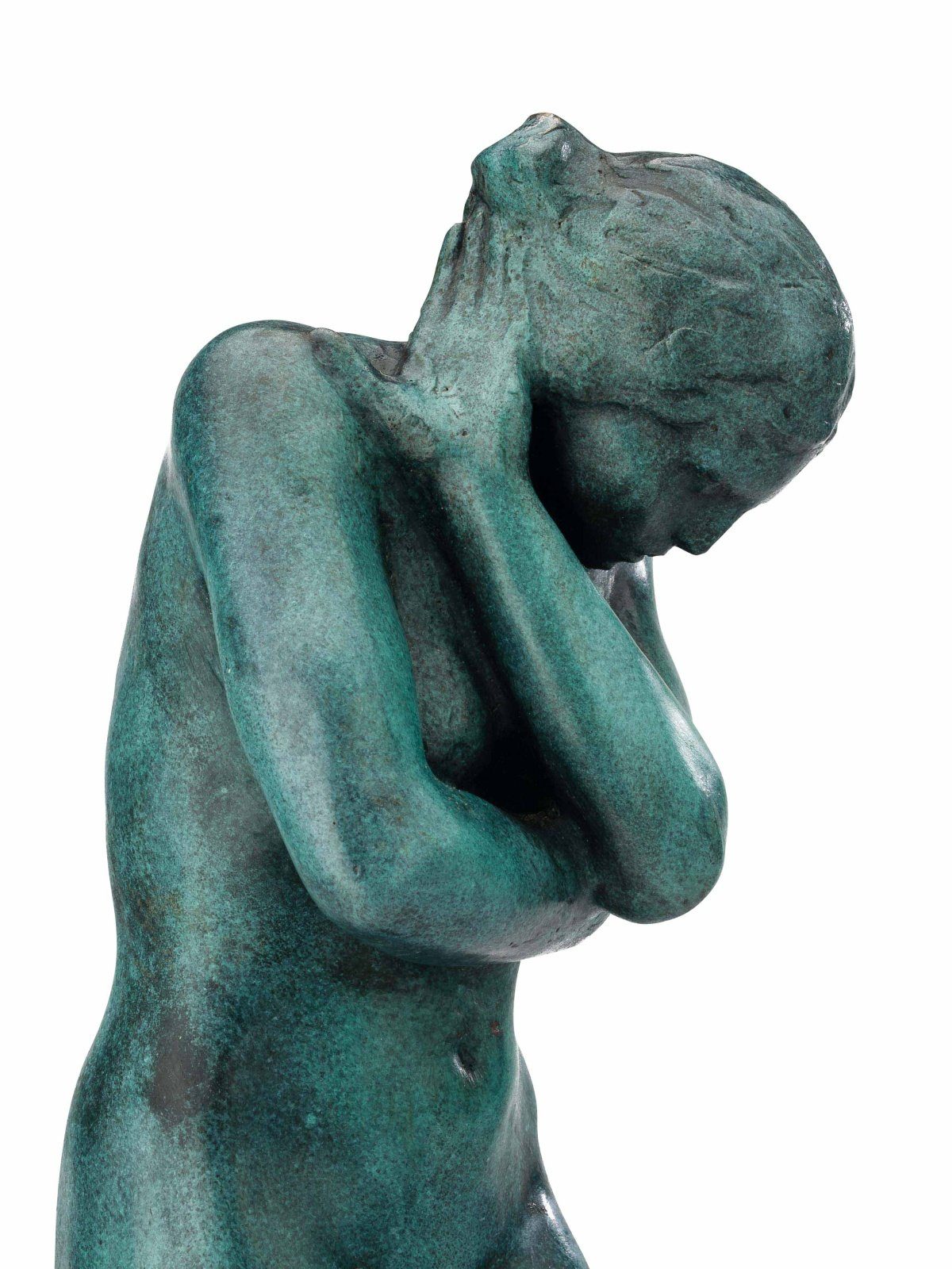Figur nach Kopie Replik Eva Aubaho Figur Antik-St Rodin Skulptur Bronzeskulptur Bronze