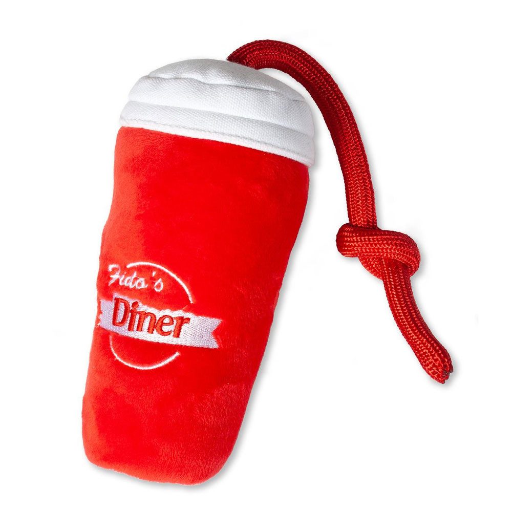 Karlie Tierkuscheltier Karlie Flamingo Hundespielzeug Plüsch Milchshake