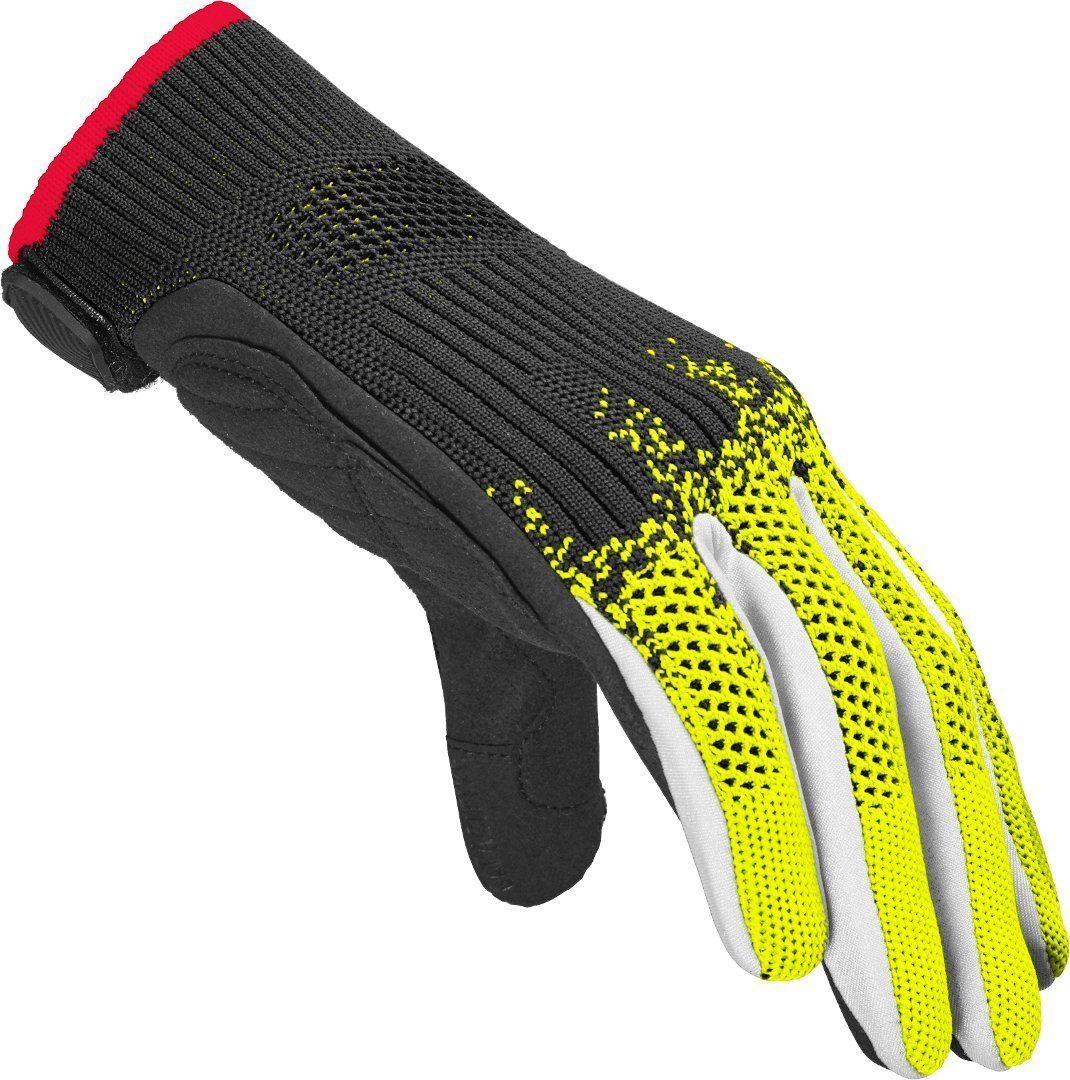 SpiDi Motorradhandschuhe X-Knit Motorrad Black/Yellow Handschuhe