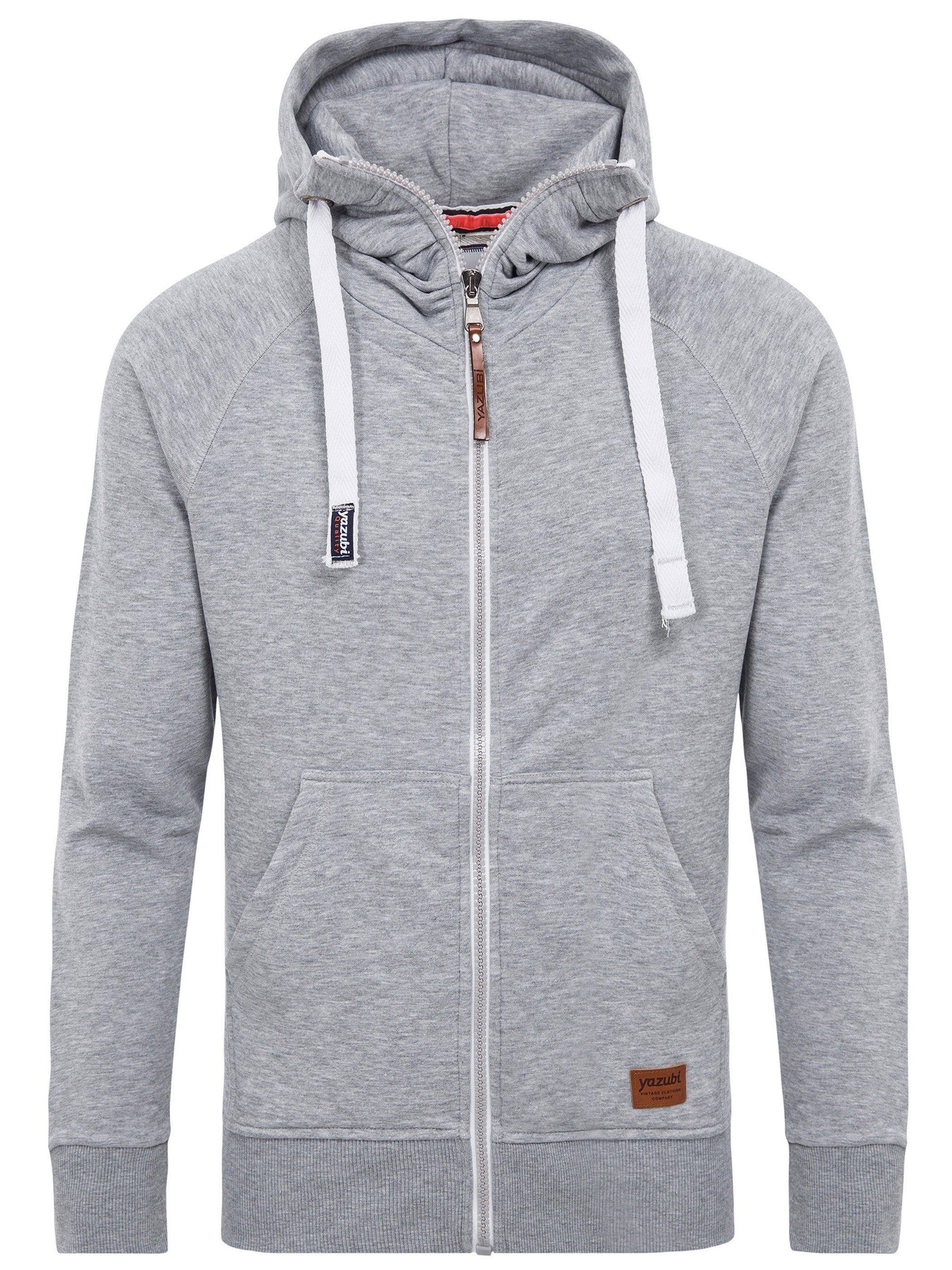 Yazubi Kapuzensweatjacke Jacob Zip Hoodie mit Kapuze