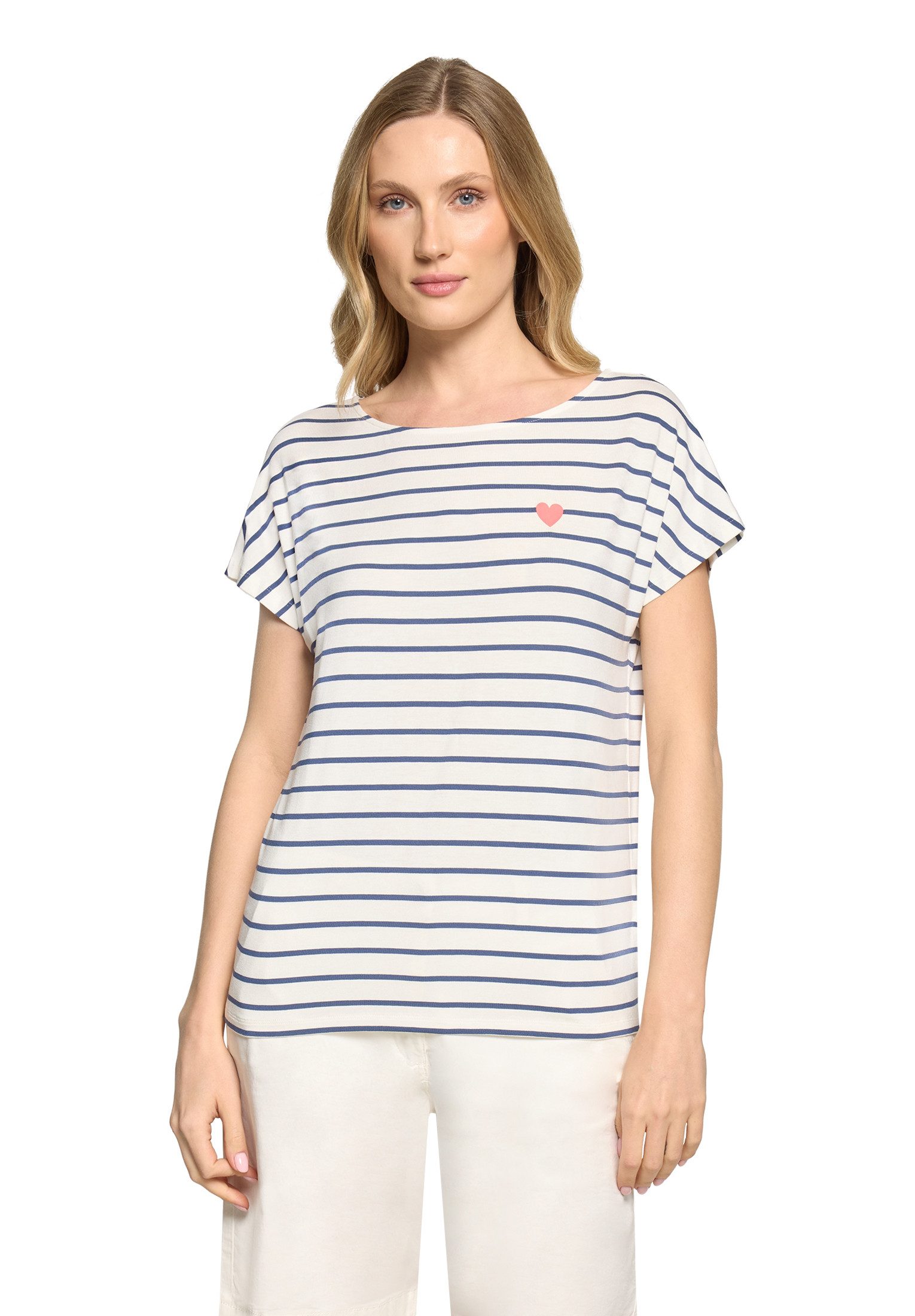 Betty Barclay Kurzarmshirt Damen mit U-Boot-Ausschnitt (1-tlg) günstig online kaufen