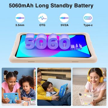 DOOGEE U10 Kid Kinder 5MP+8MP BT5.0/TUV/DRM L1 9GB RAM Tablet (10,1", 128 GB, Android 13, WiFi-6, Kinder-Unterhaltung und Lernen: Einblick in die digitale Welt)