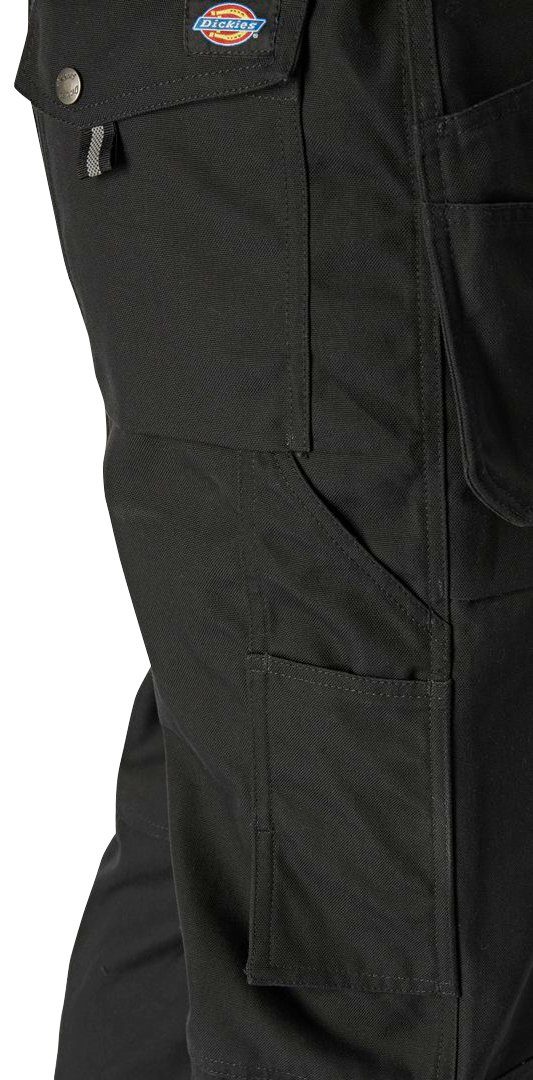 Dickies Arbeitshose mit Eisenhower-Multi-Pocket black Cordura-Kniepolstertaschen