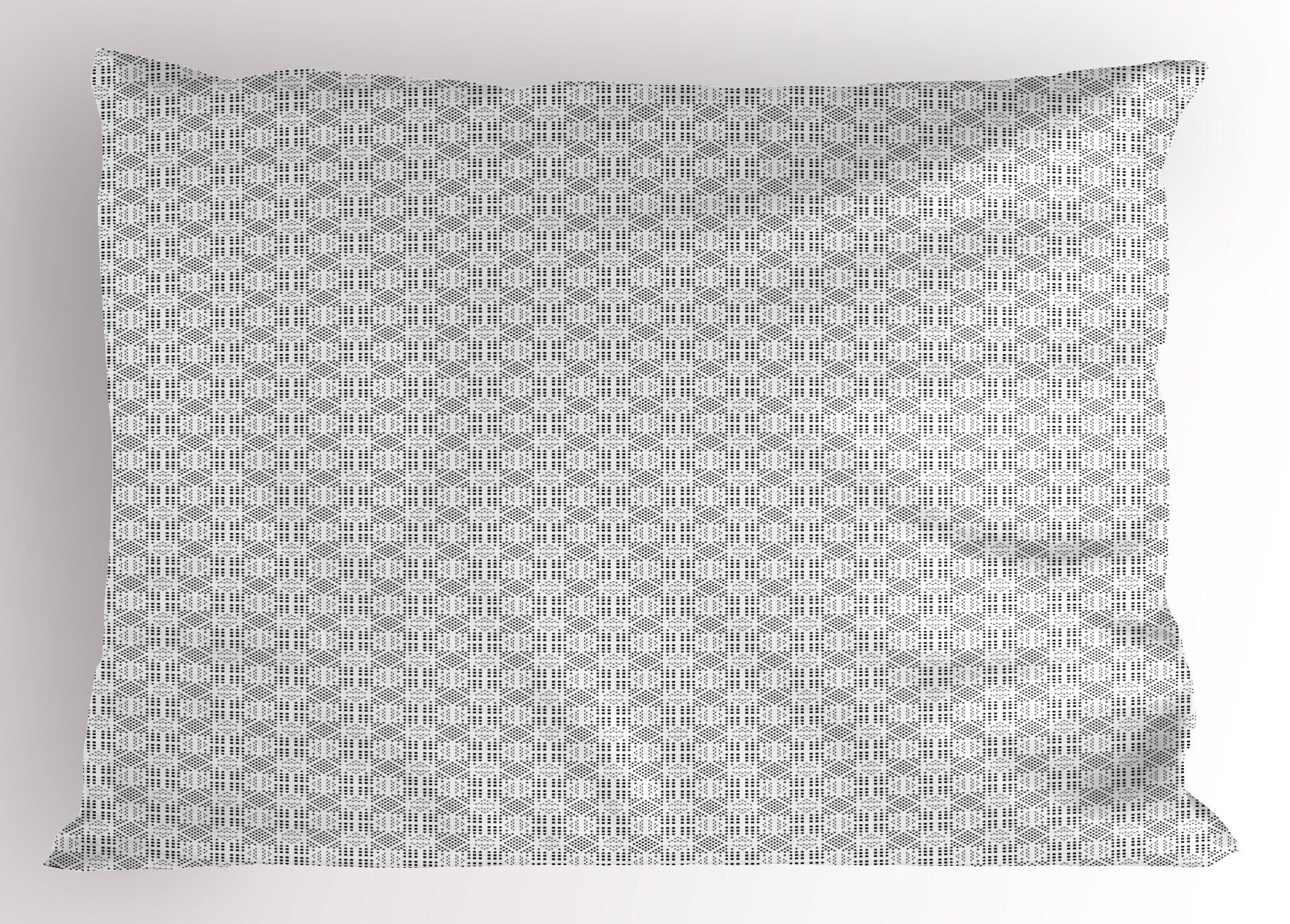 Kissenbezüge Dekorativer Standard King Size Gedruckter Kissenbezug, Abakuhaus (1 Stück), geometrische Rhombus moderne Minimal
