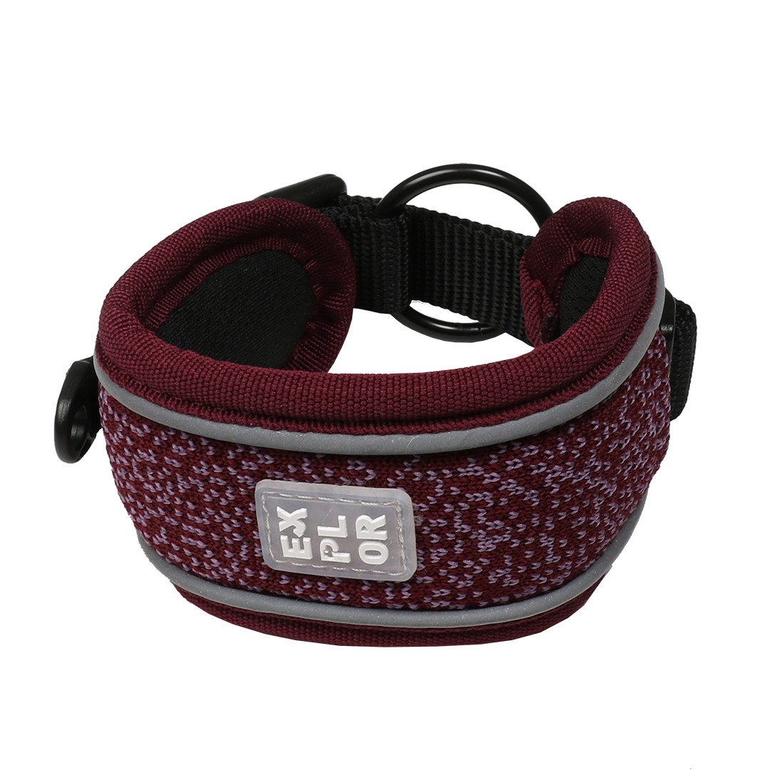 DUVO+ Hunde-Halsband Duvoplus EXPLOR Ultimate Fit Control Halsband Fashion - plum purple