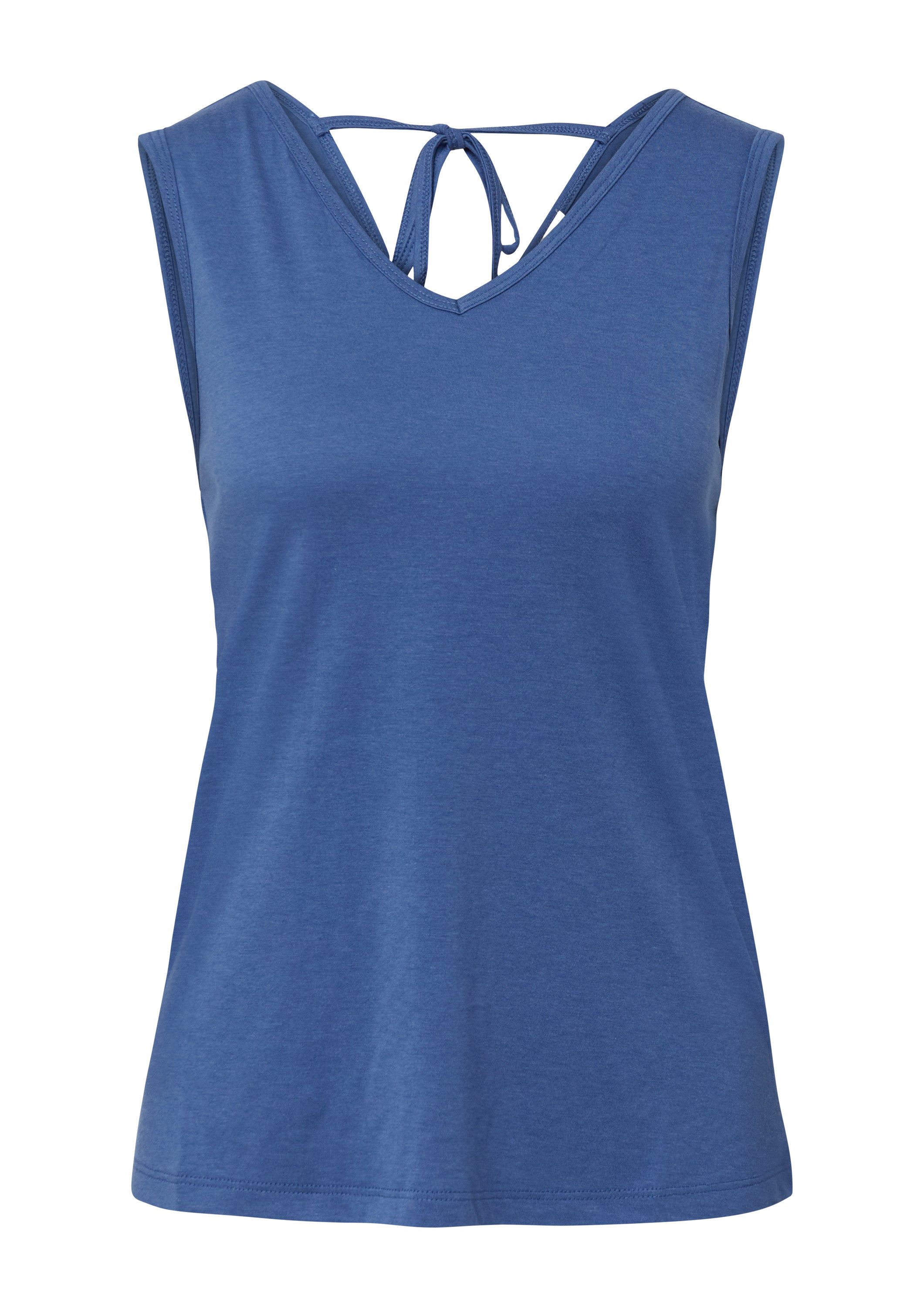 s.Oliver Muscleshirt T-Shirt Top mit V-Ausschnitt günstig online kaufen