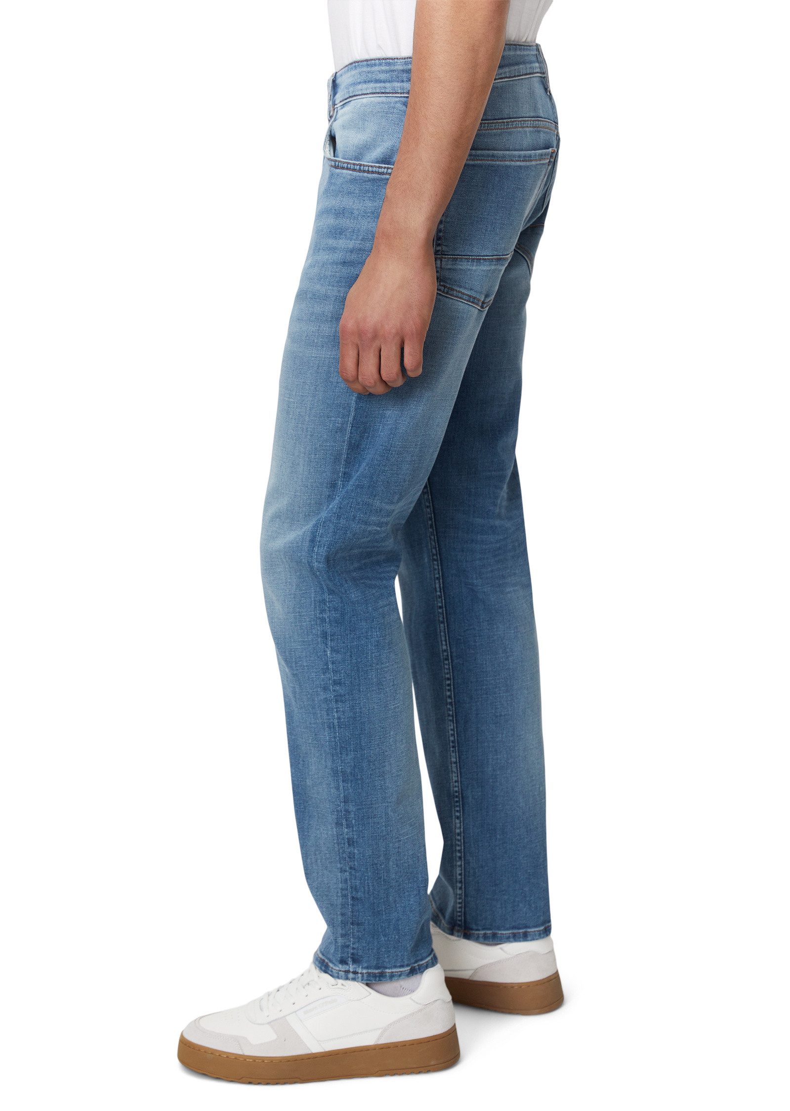 Marc O'Polo Regular-fit-Jeans aus Bio-Baumwoll-Mix günstig online kaufen