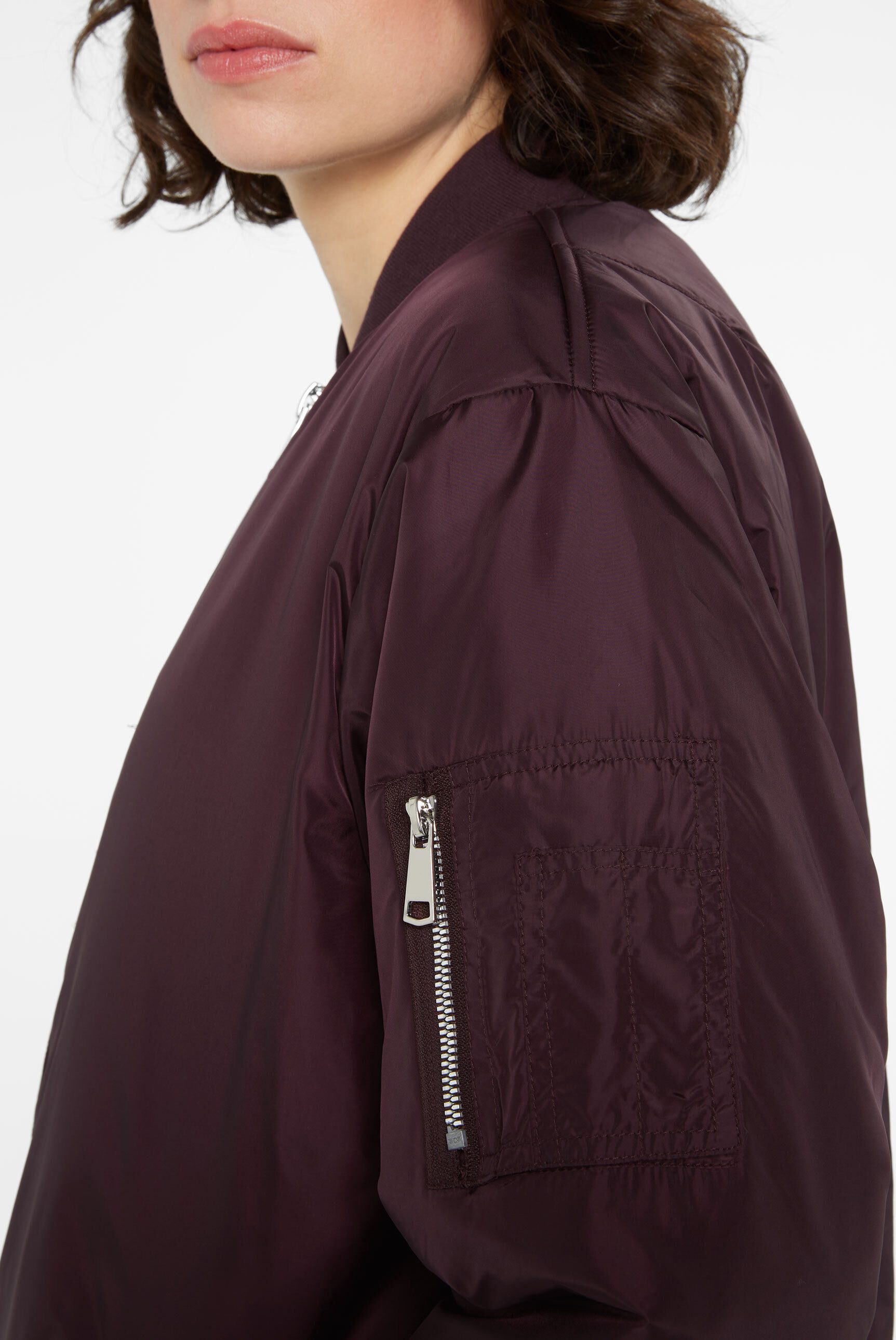 SENSES.THE LABEL Langjacke mit Two-Way-Zipper
