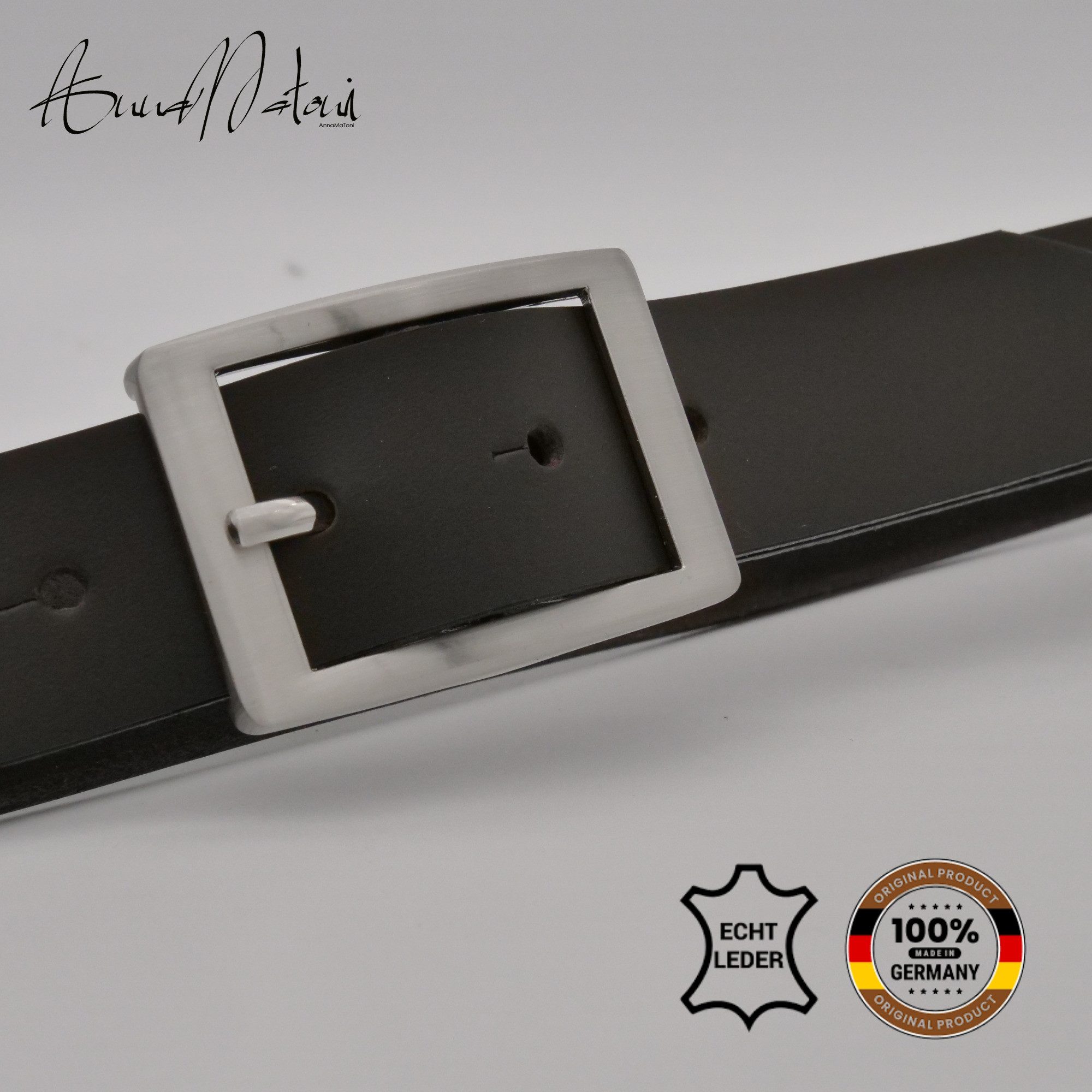 AnnaMatoni Ledergürtel AnnaMatoni Leder Gürtel luara günstig online kaufen