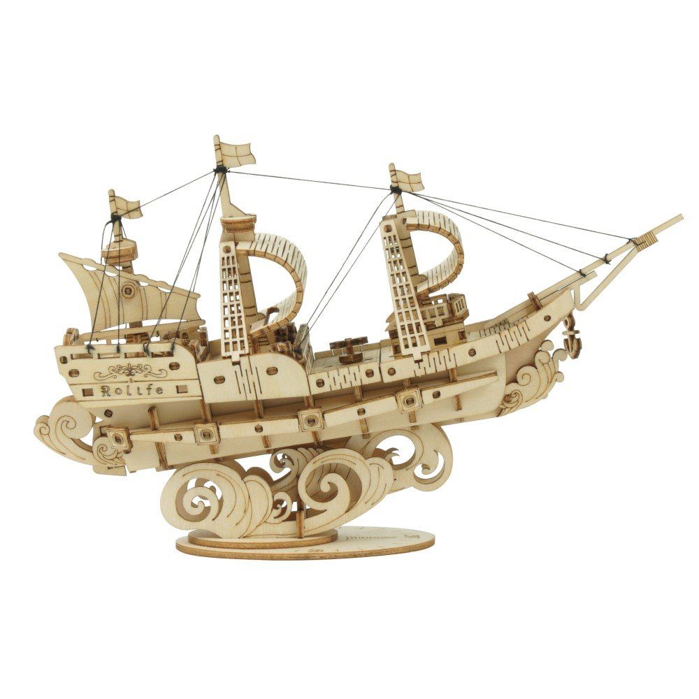 ROKR 3D-Puzzle Puzzleteile Sailing 118 Ship,