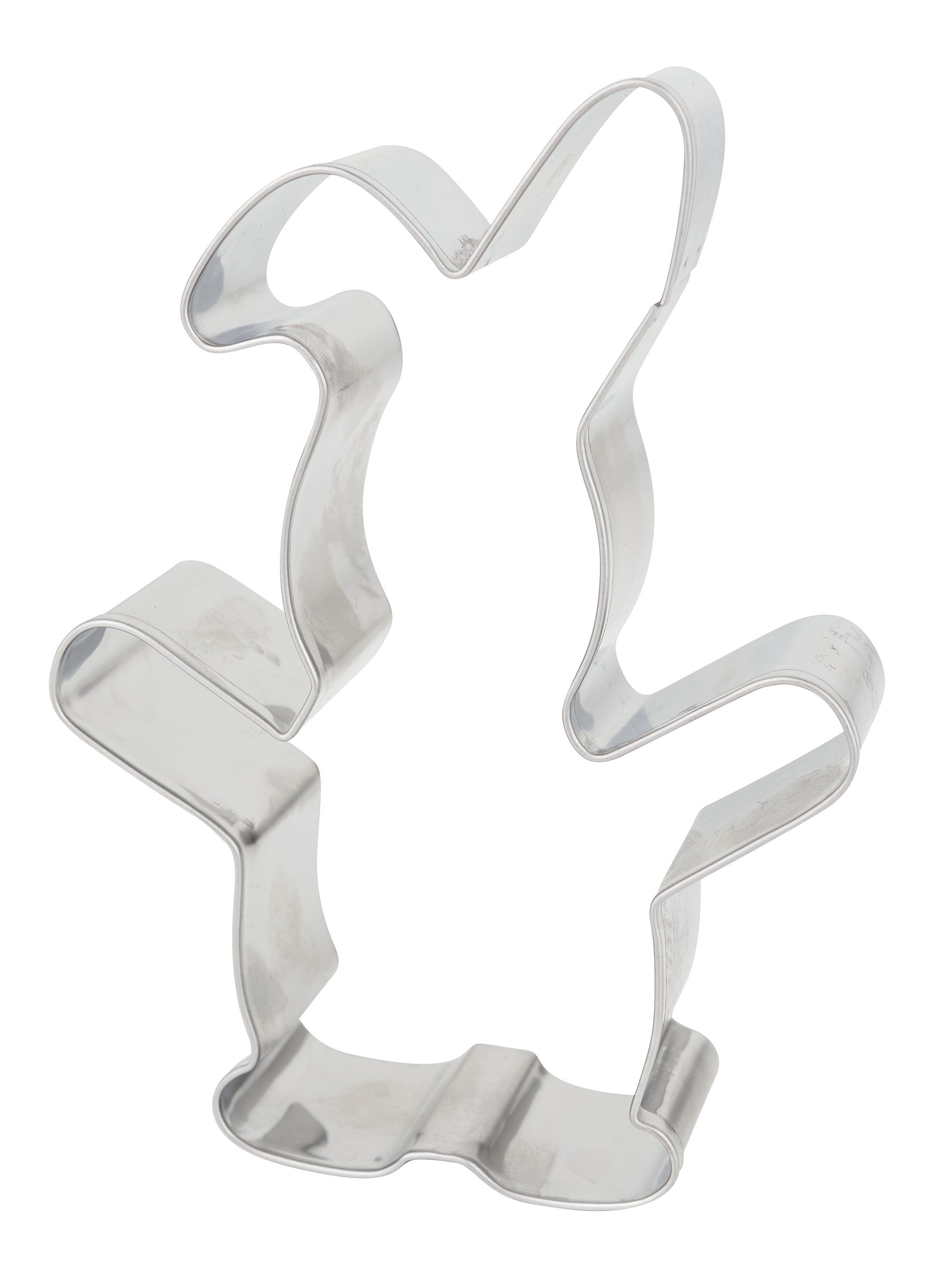 Birkmann Gebäckstempel Knuddelkeks Hase, Edelstahl, 10 cm