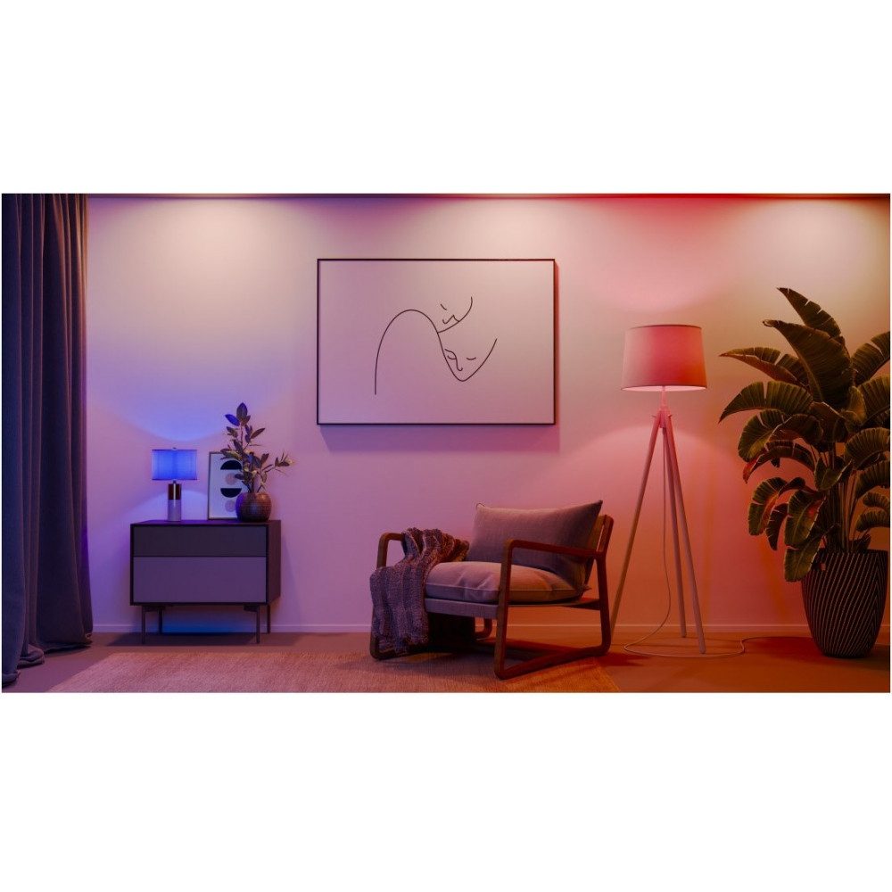 Hama LED-Leuchtmittel Hama Smarte WLAN-LED-Lampe E27 - intelligente Beleuchtung., Sockel E27, Variabler Weißton