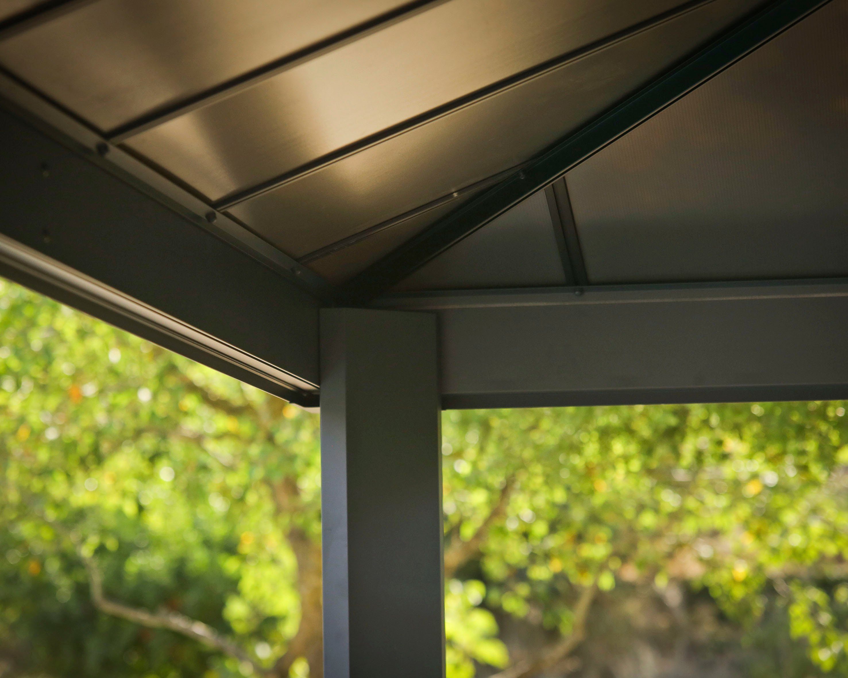 Palram - Canopia Pavillon Dallas, 425 x 425,5cm, Anthrazit