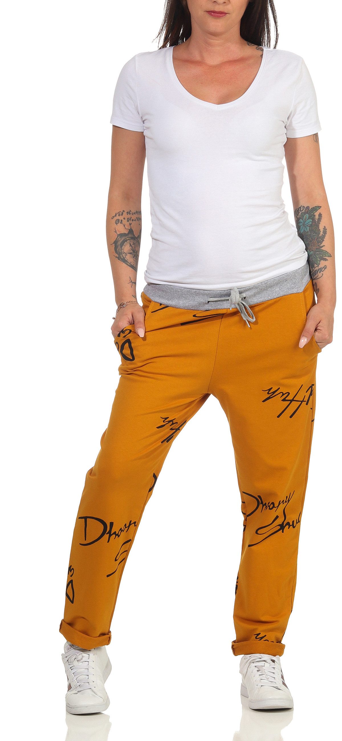 simaranda Jogginghose Damen Jogginghose Schrift 37 günstig online kaufen