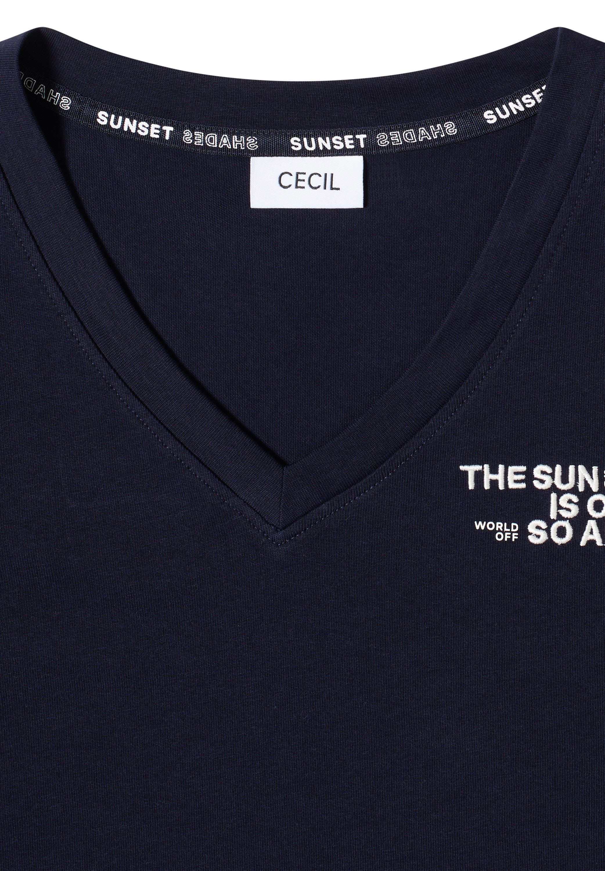 CECIL T-Shirt aus reiner Baumwolle – Bild 5 von 5