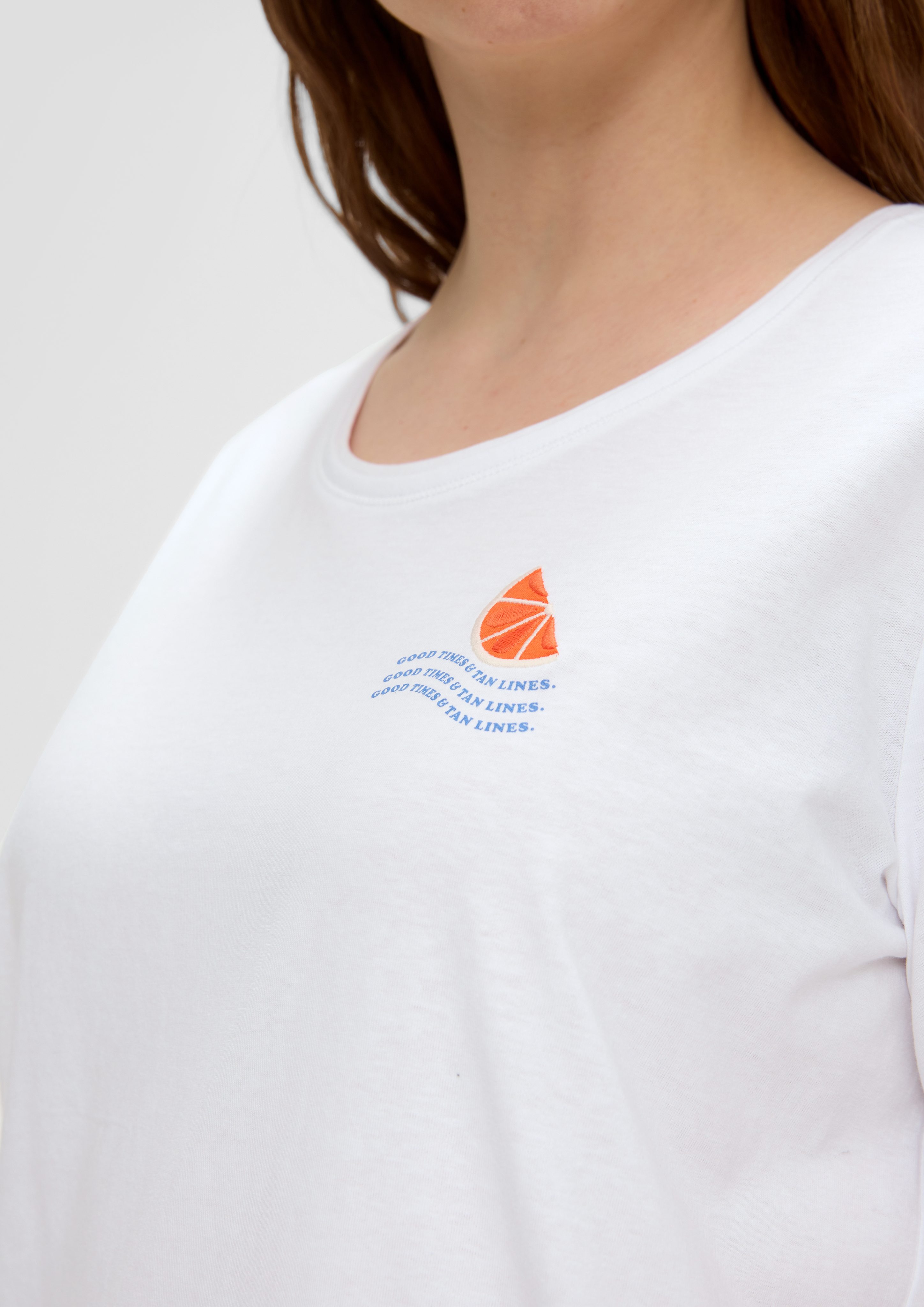 s.Oliver Kurzarmshirt Jerseyshirt mit Printdetail günstig online kaufen