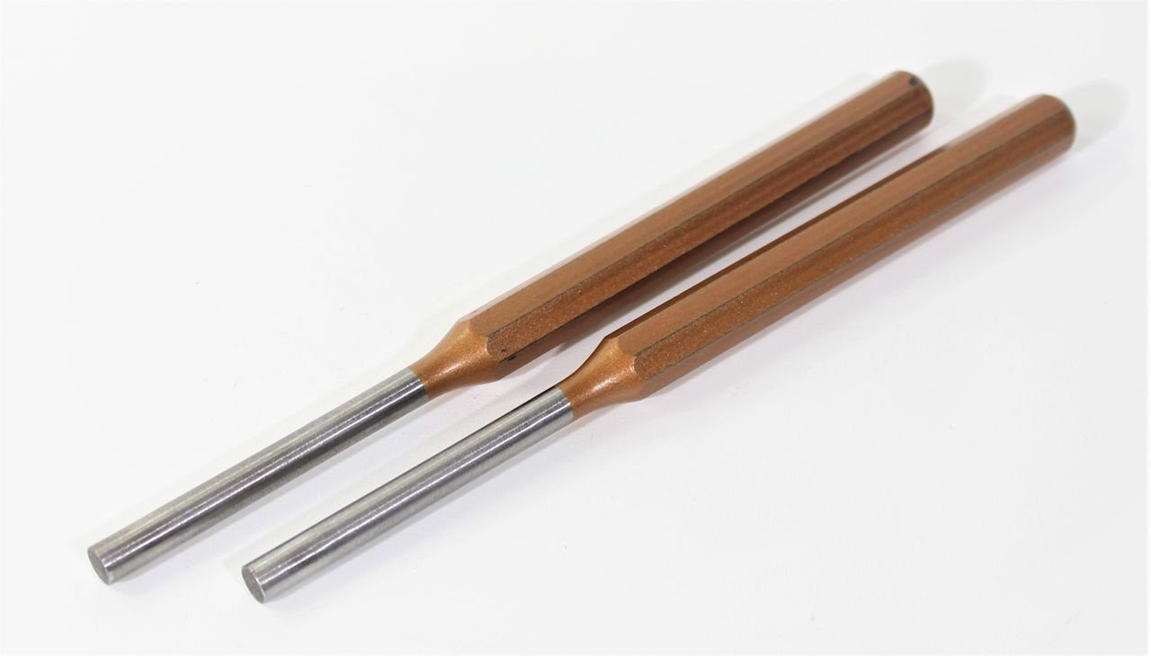 Rennsteig Werkzeuge 150x10x6mm DI… Treiber 2x Spitzmeißel RENNSTEIG Meißel Splintentreiber Körner