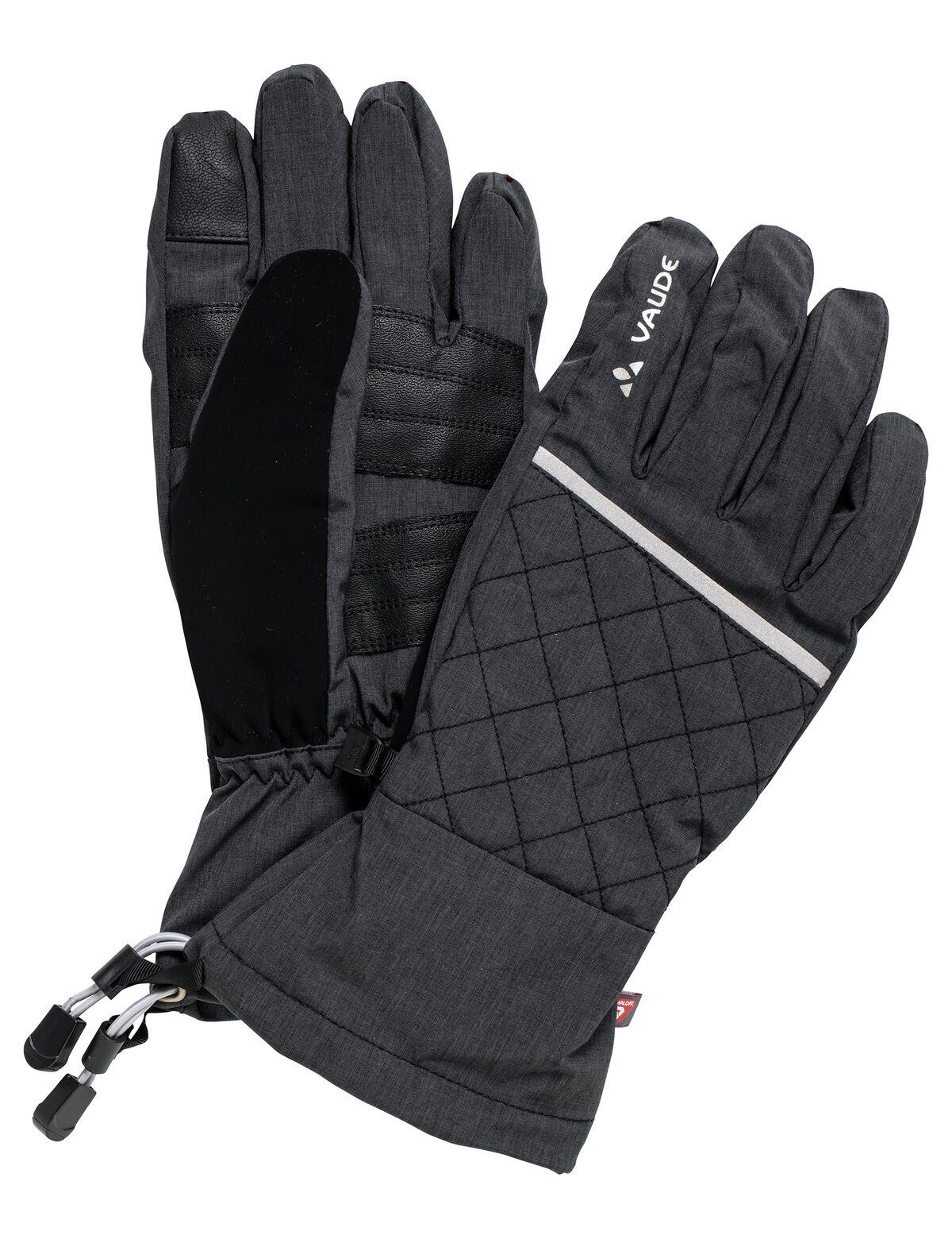 VAUDE Fahrradhandschuhe Yaras Warm Gloves (2-St., Ein paar Перчатки) höchste Wärmestufe, wasserdicht und atmungsaktiv