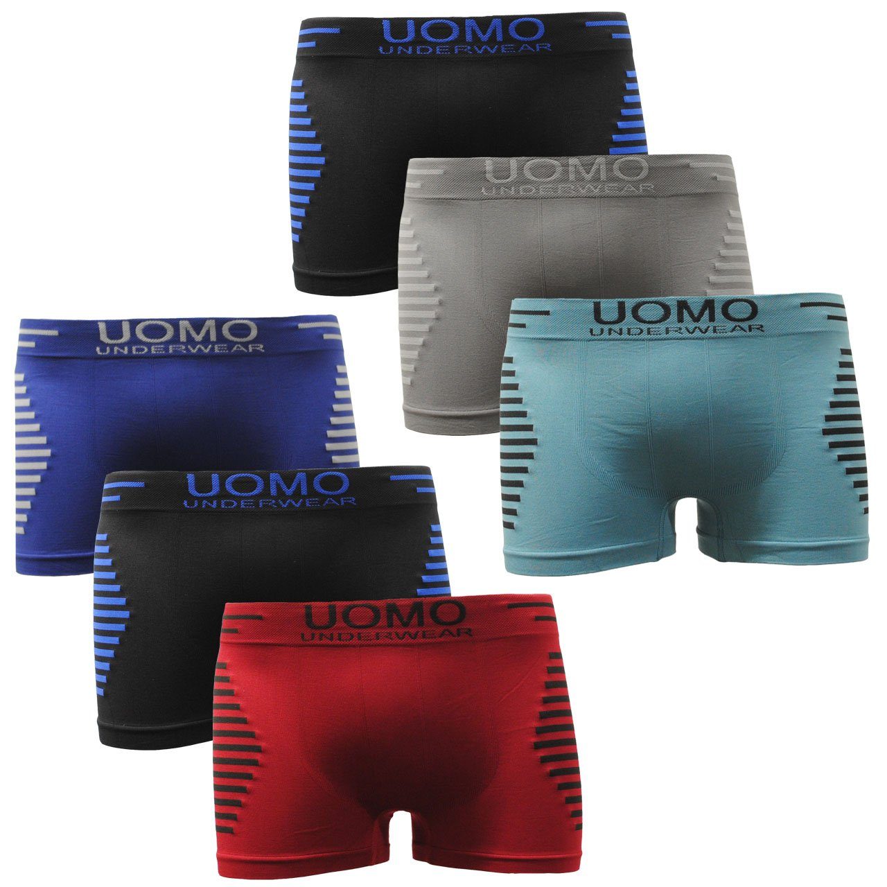 Garcia Pescara Boxershorts »Herren Uomo3 Boxershorts Seamless 6er Pack  Boxers Trunks aus Polyamid« elastisch online kaufen | OTTO