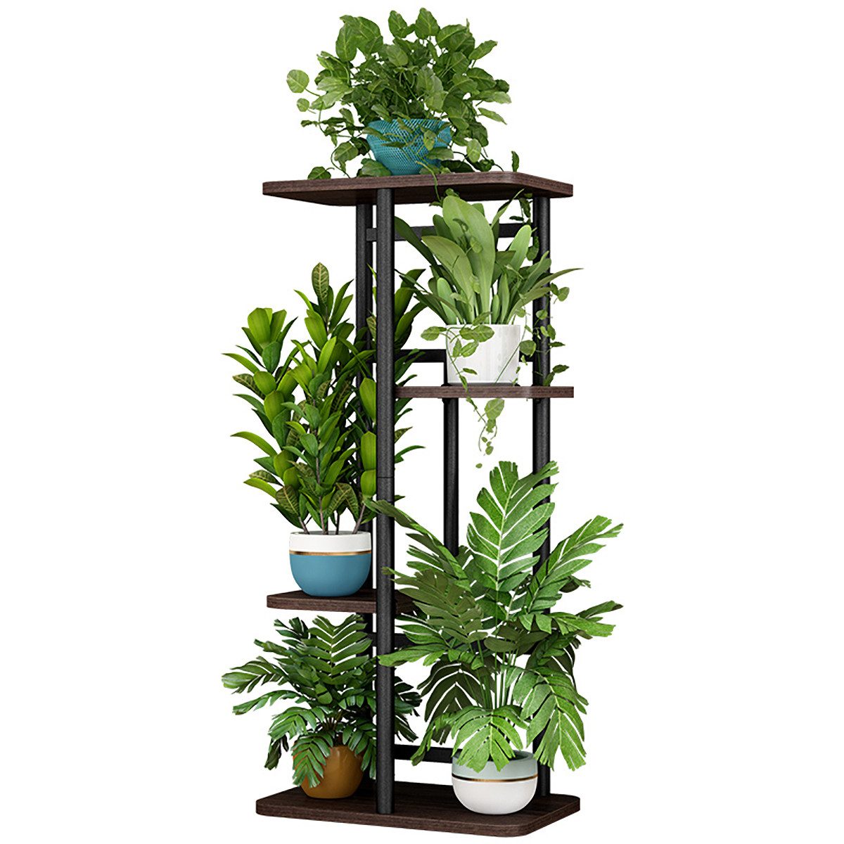 GarveeMore Blumenständer Neu Pflanzenständer Metall Blumenregal günstig online kaufen