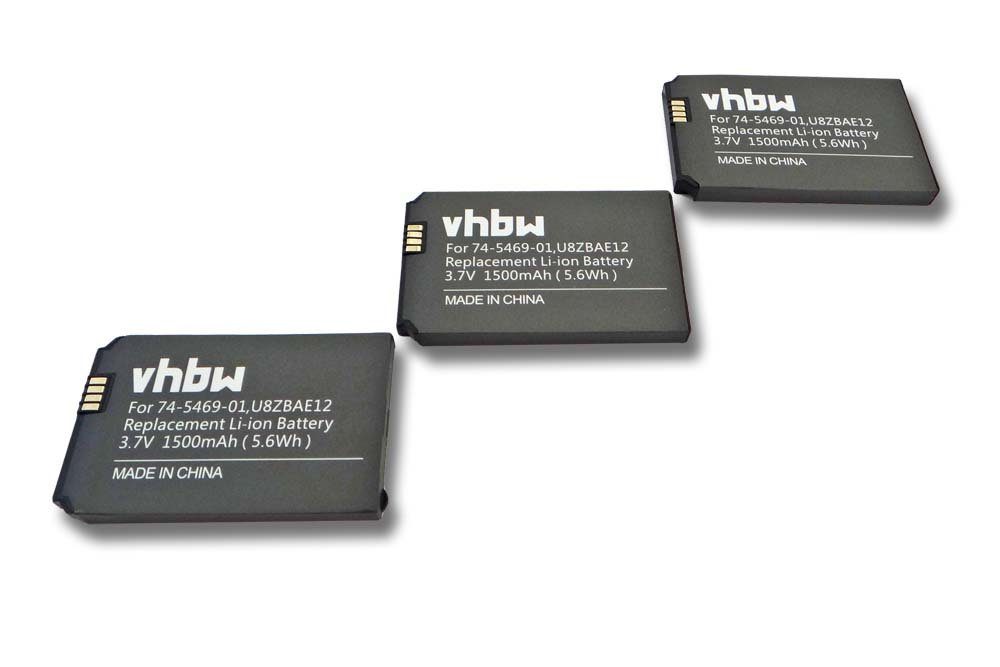 vhbw Ersatz für U8ZBAE12 für Akku Li-Ion 1500 mAh (3,7 V)