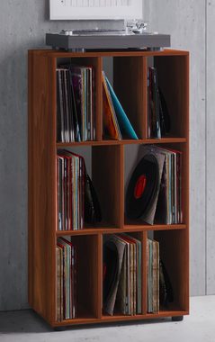 VCM Kommode Holz Schallplatte LP Sideboard Regal Woltino
