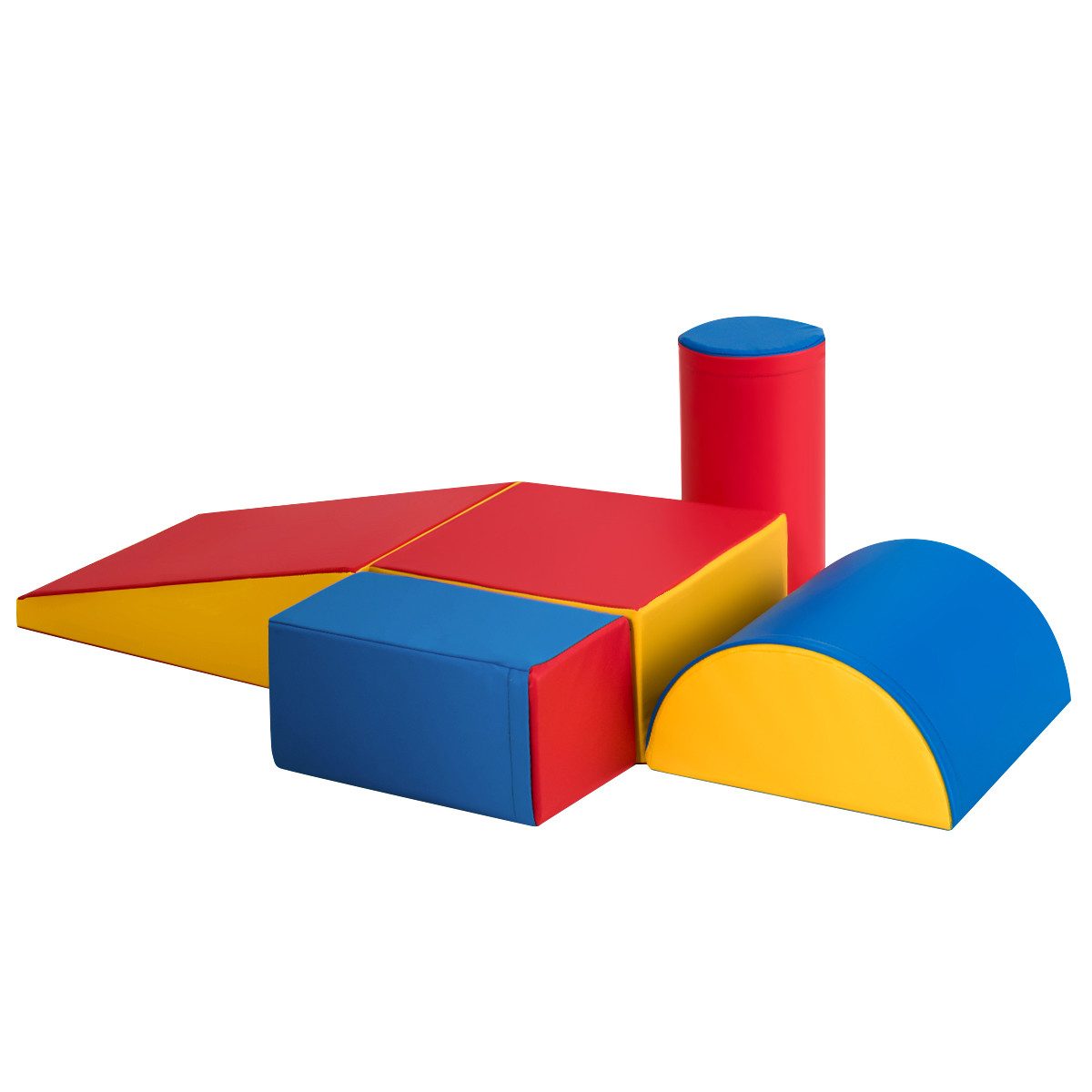 COSTWAY 5TLG. Schaumstoffbausteine Spielbausteine, für Baby & Kinder