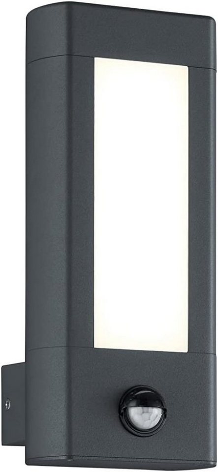 Robin, Außen-Wandleuchte LED warmweiß, Außenlampe, fest spritzwassergeschützt integriert, lightling