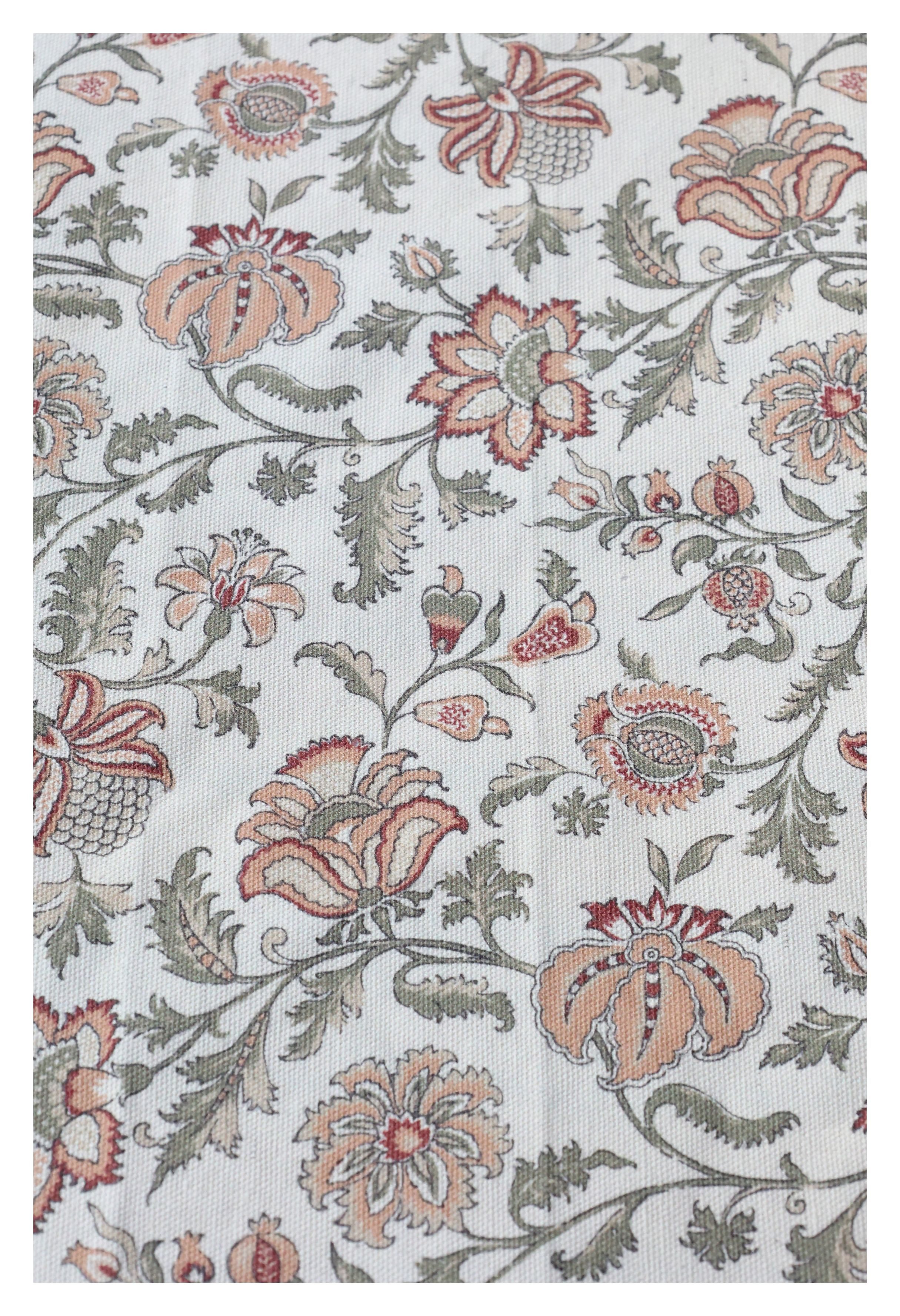 Chic Antique Tischdecke Chic Antique - Tischdecke L240xB140cm Baumwolle Creme mit